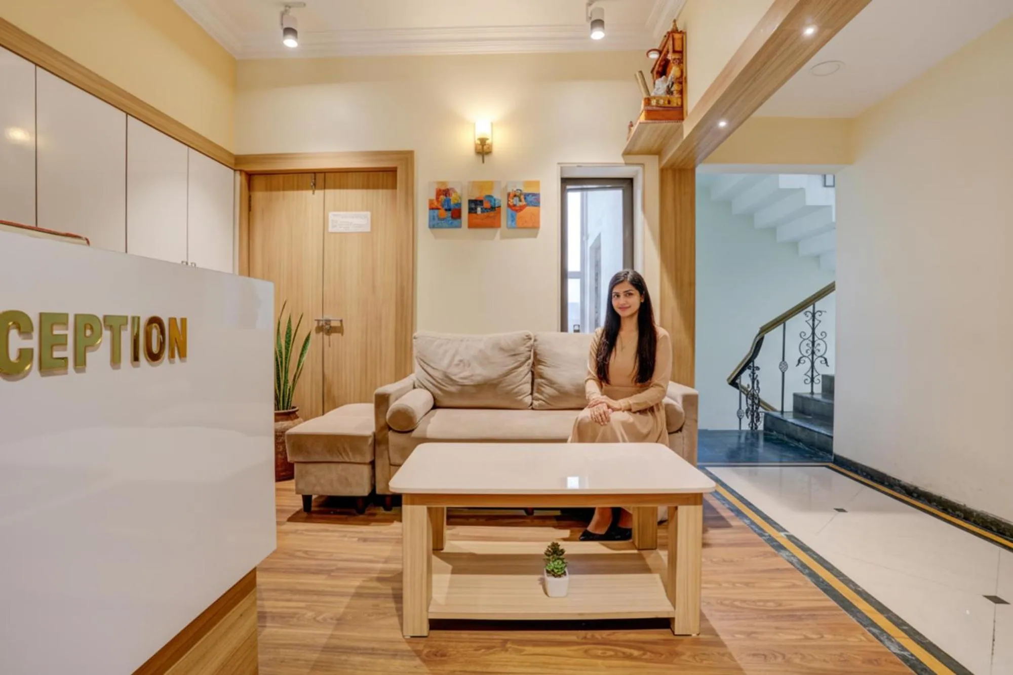 Seating area in Via Heritage Palace