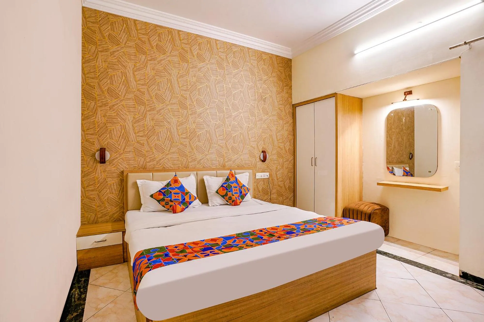 Living room, Bed in Via Heritage Palace