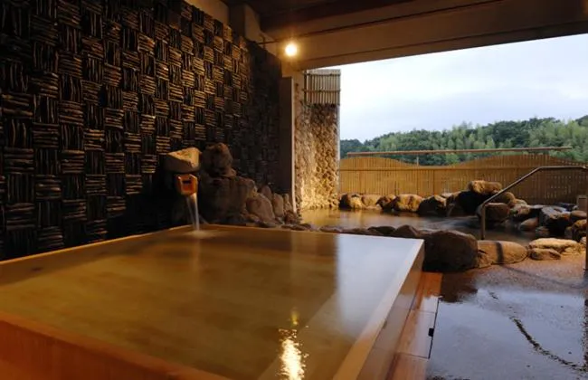 Hot Spring Bath in Izu-Nagaoka Hotel Tenbo
