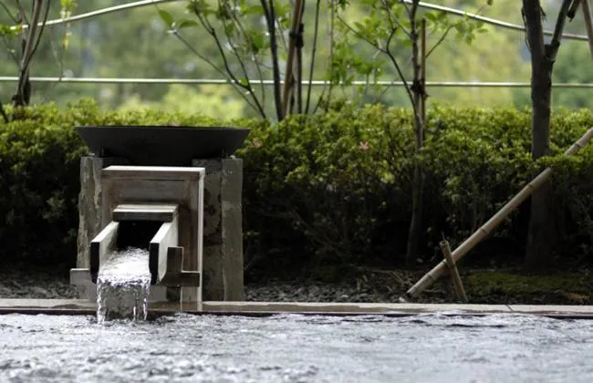 Hot Spring Bath in Izu-Nagaoka Hotel Tenbo