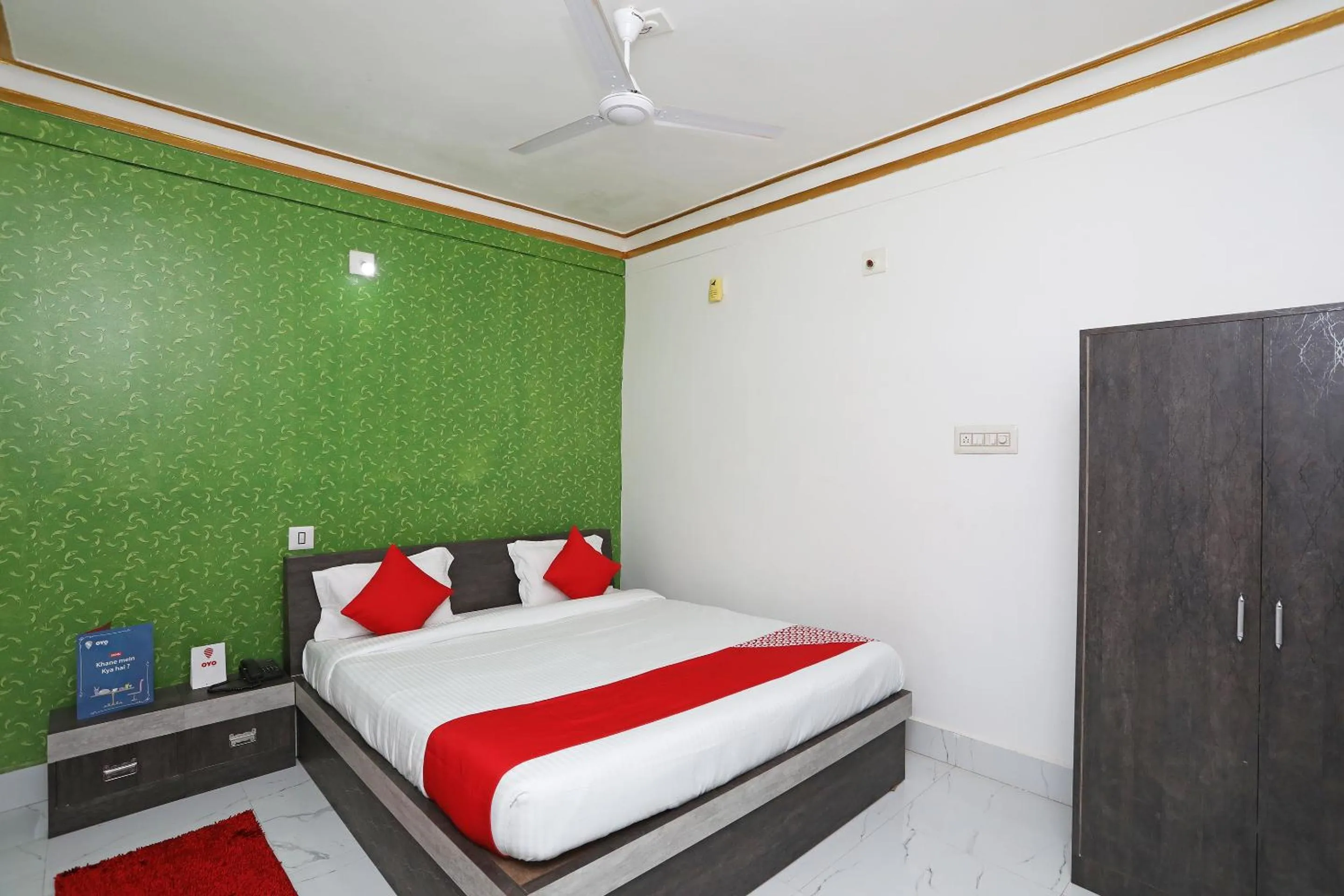 Bedroom, Bed in Hotel O Aradhya Residency