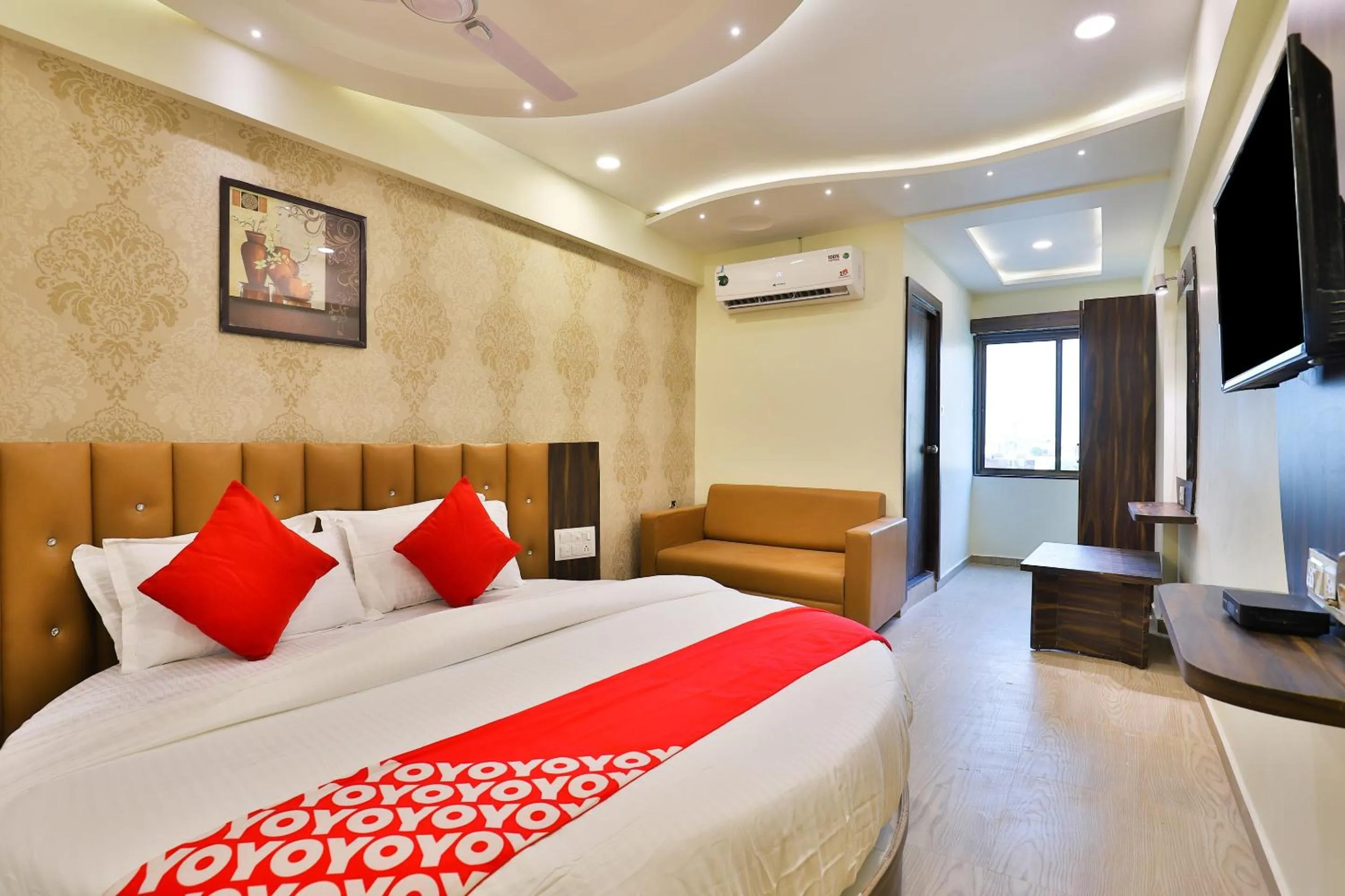 Bedroom in Hotel O Silver Palace