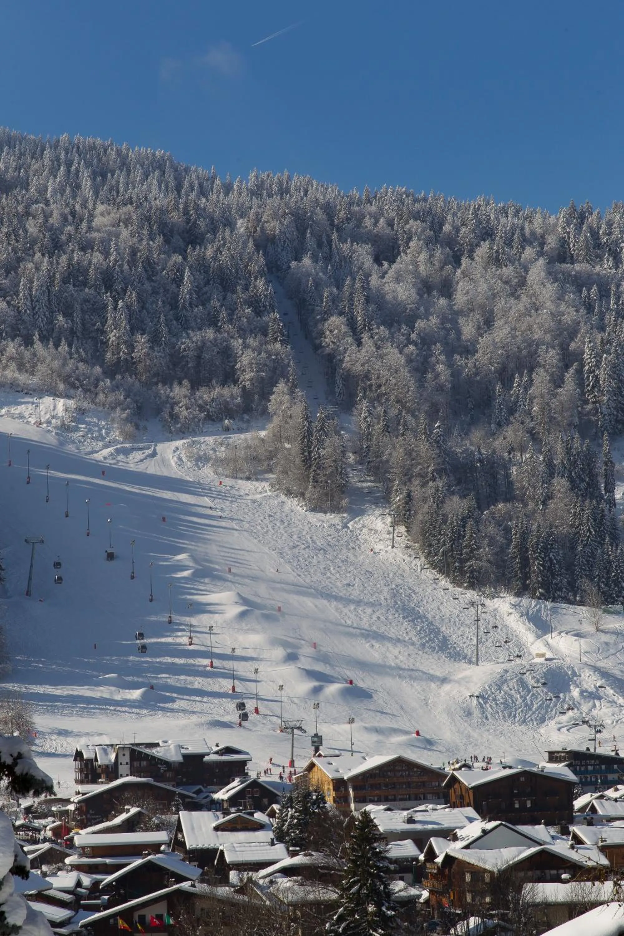 Mountain view in L'Hermine Blanche