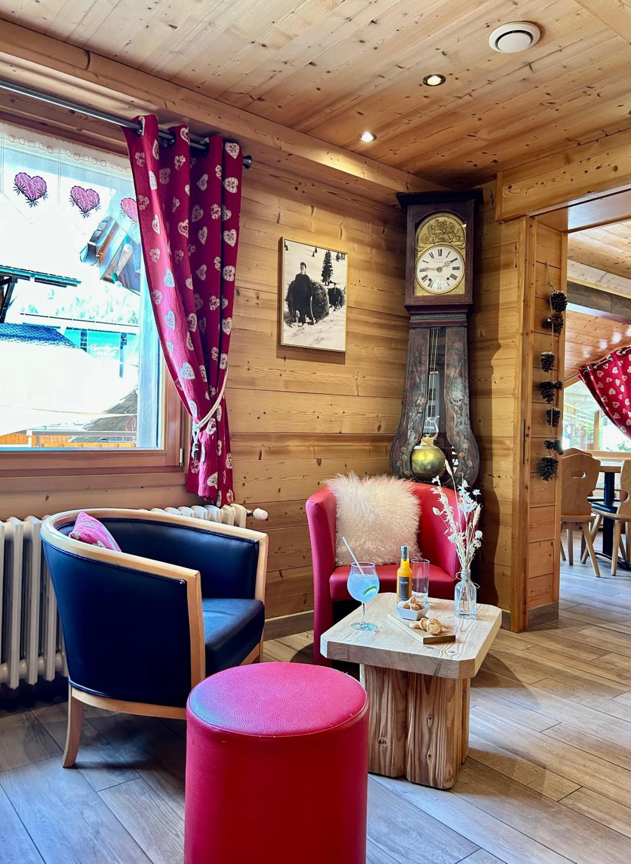 Living room in Hameau des Prodains - Hôtel