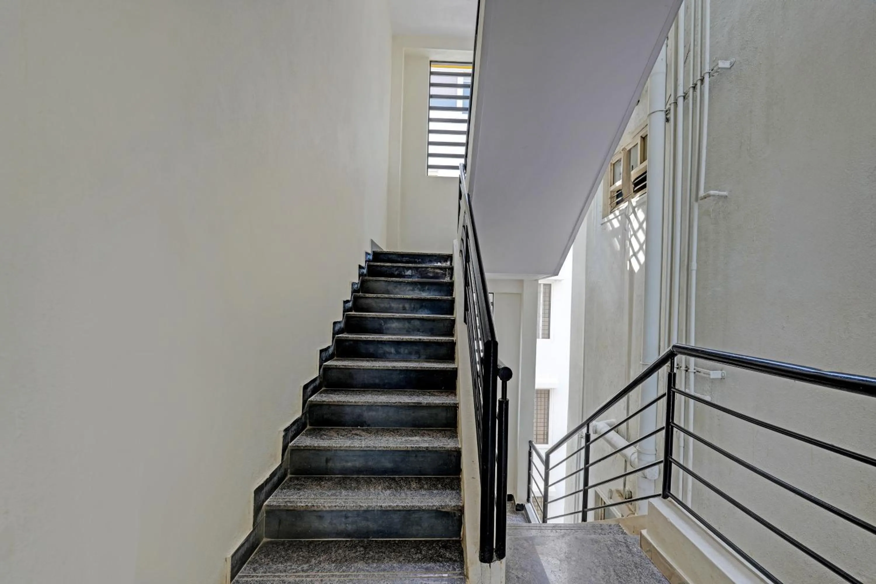 Facade/entrance in Hotel O New Shelton Suites