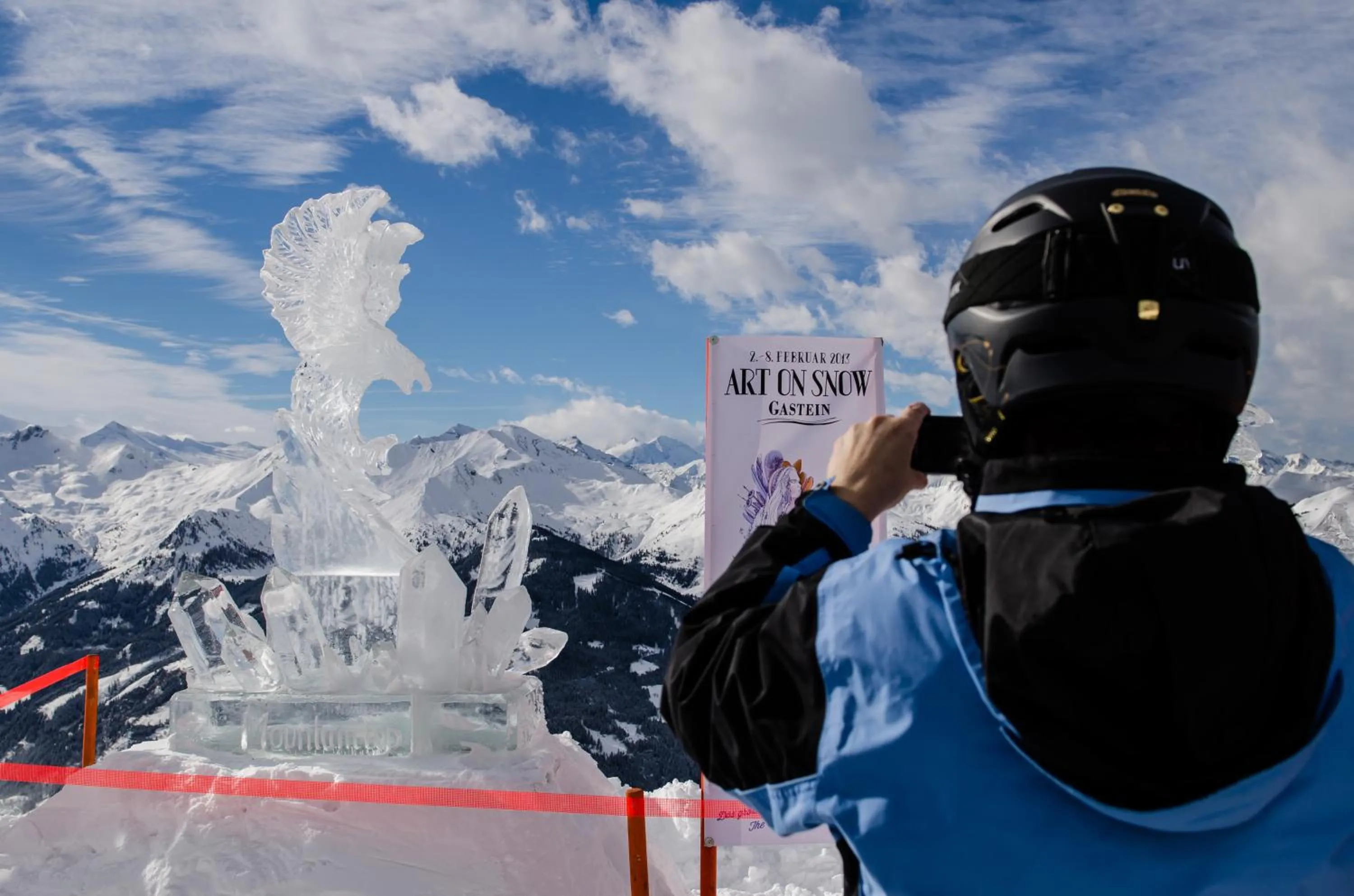 Skiing in Hotel Eden Rock
