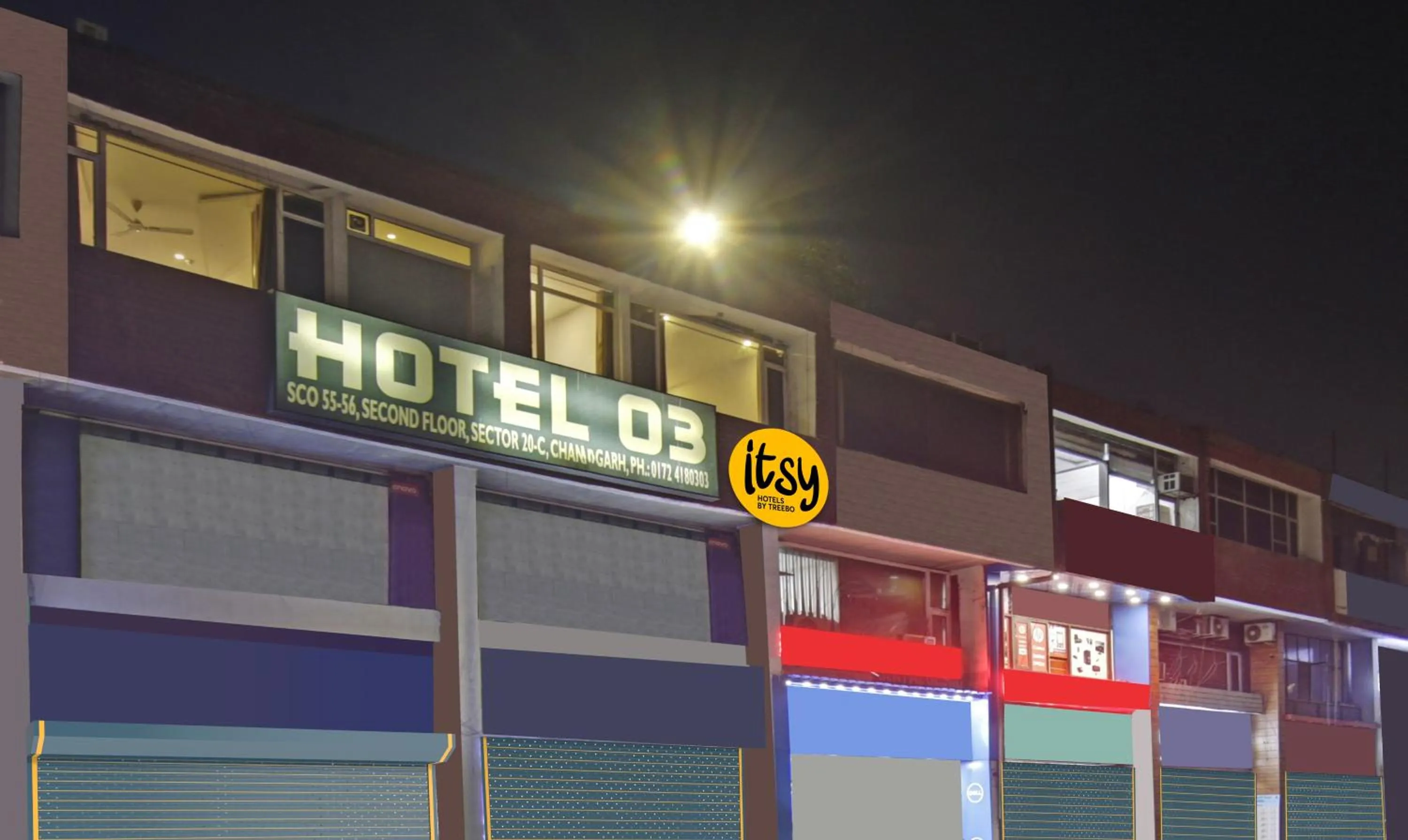 Property building in Itsy Hotels O3