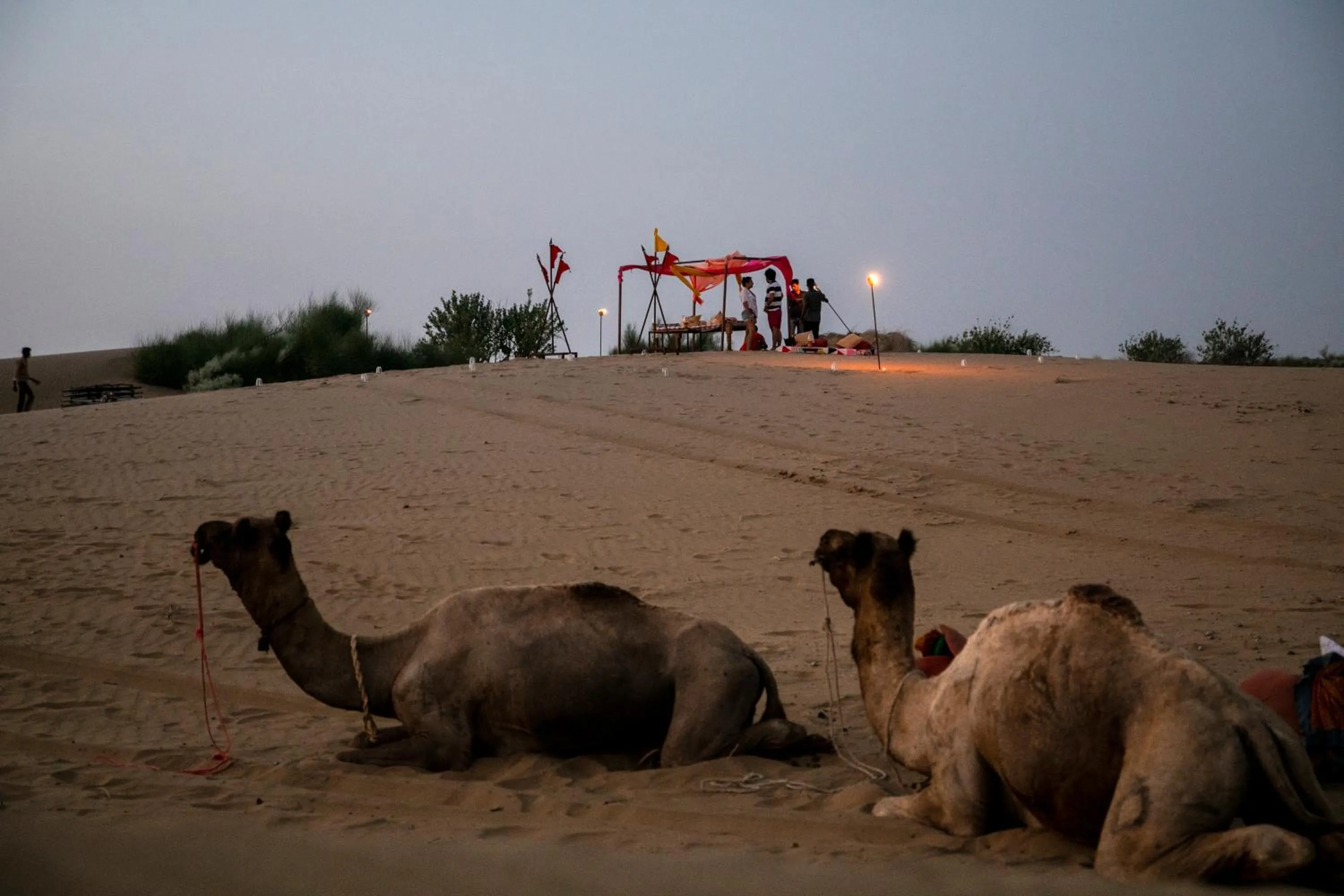Nomads heaven desert camp jaisalmer