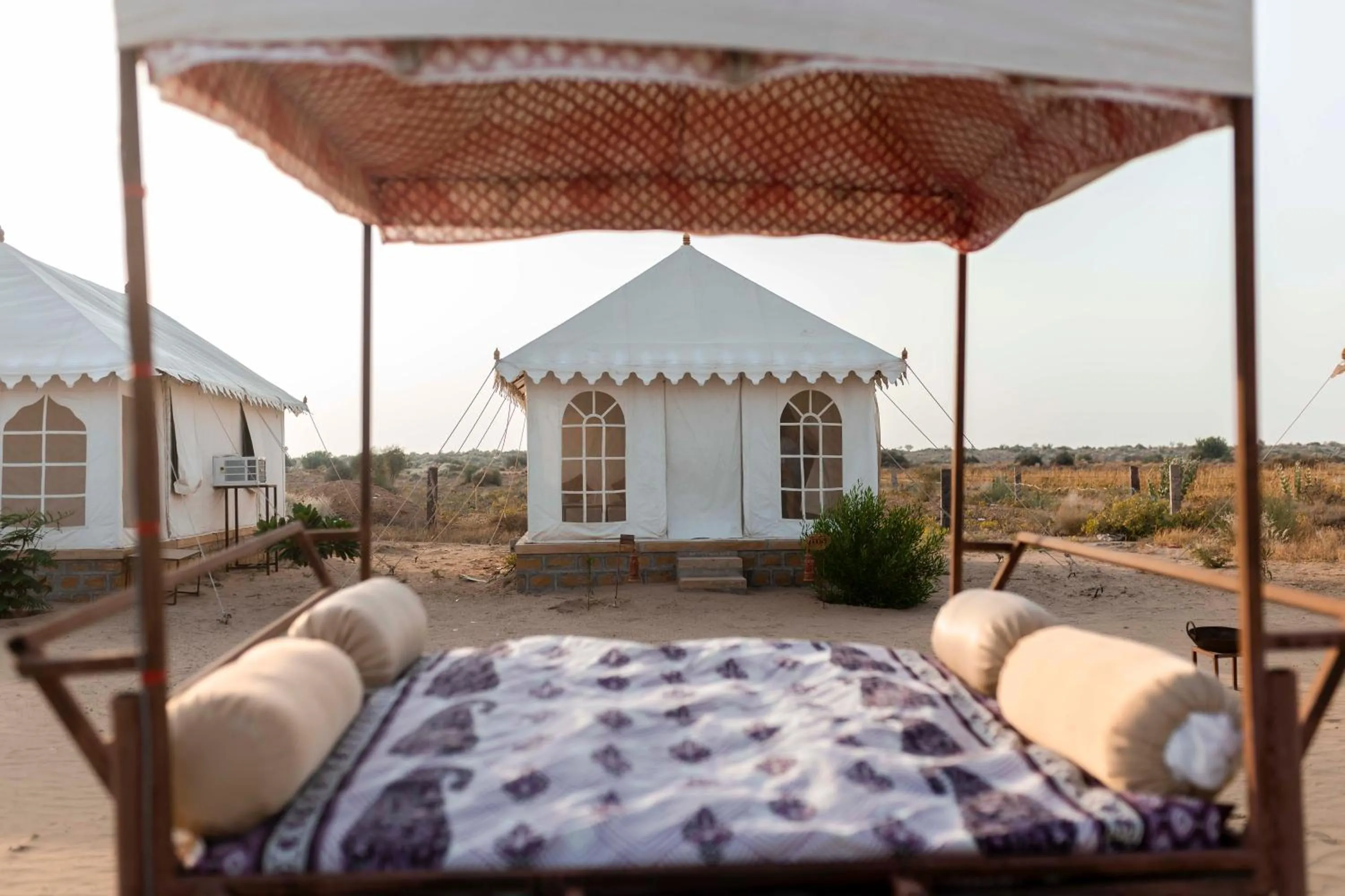 Day in Nomads heaven desert camp jaisalmer