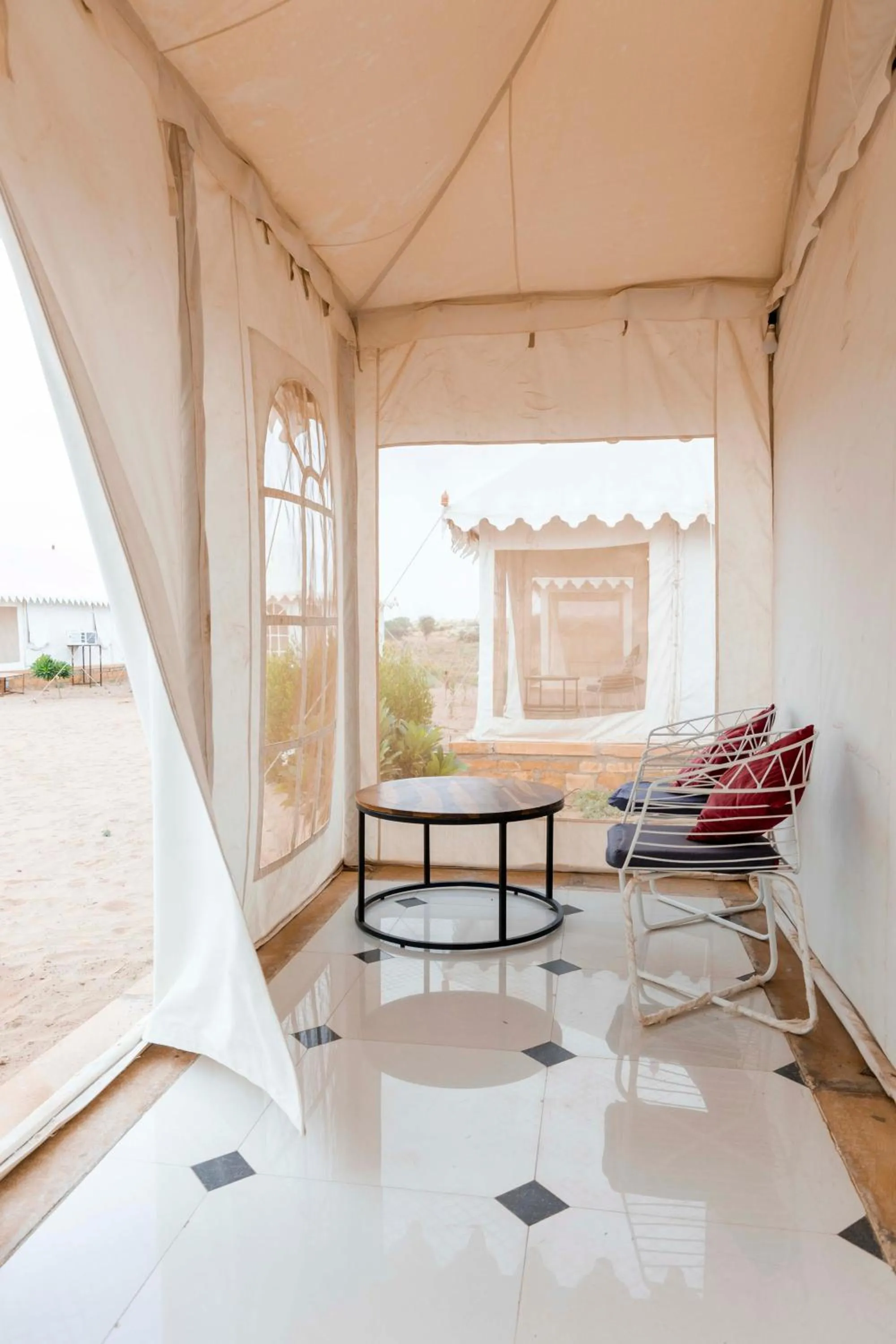 Day in Nomads heaven desert camp jaisalmer