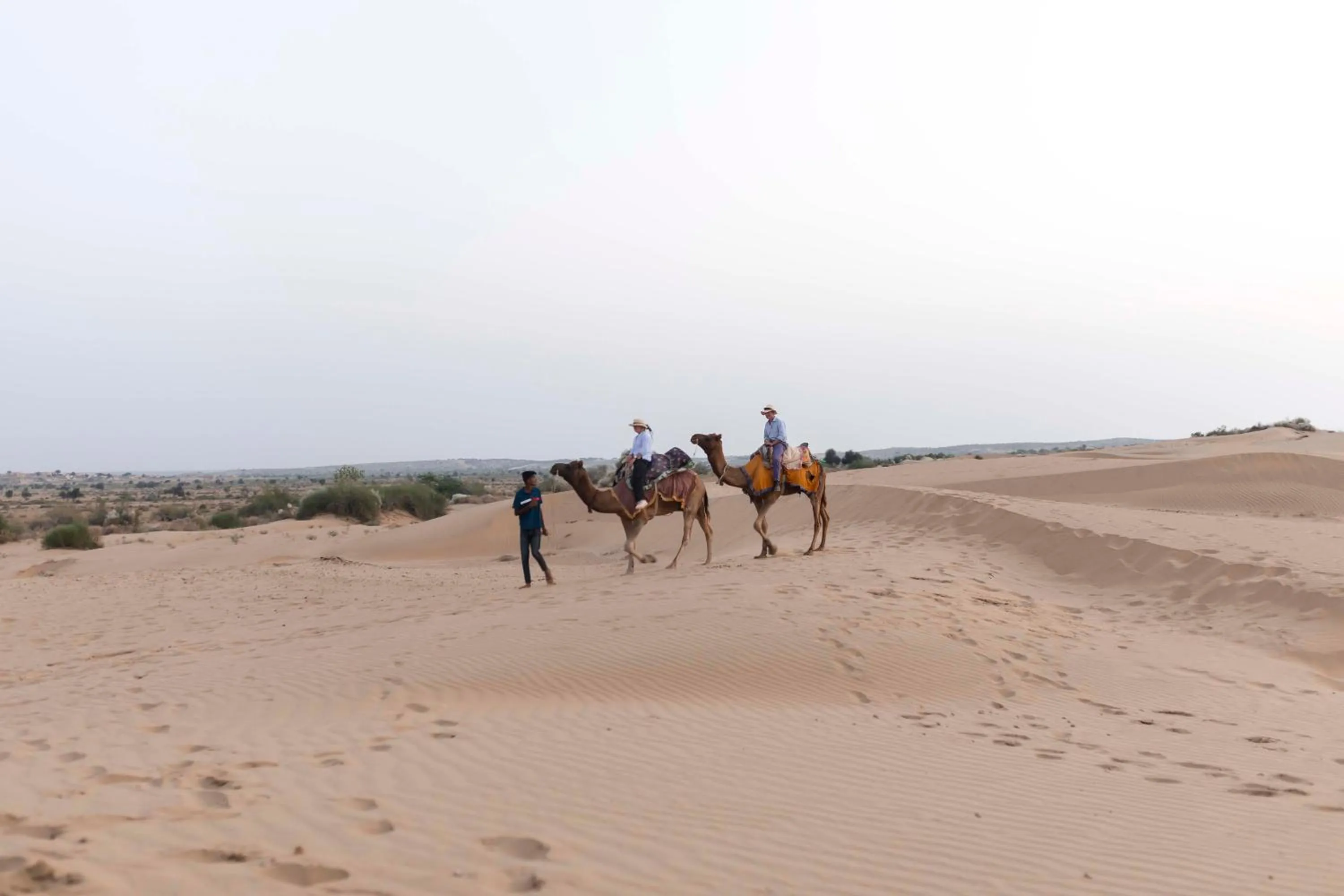 Day in Nomads heaven desert camp jaisalmer
