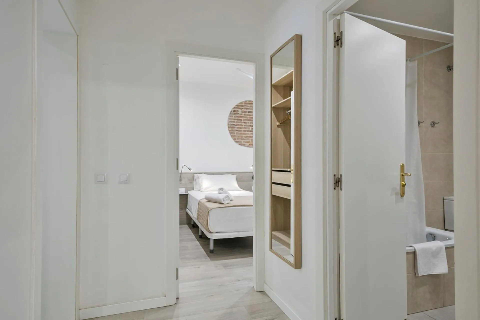 Bedroom, Bed in Stay Together Barcelona Apartments