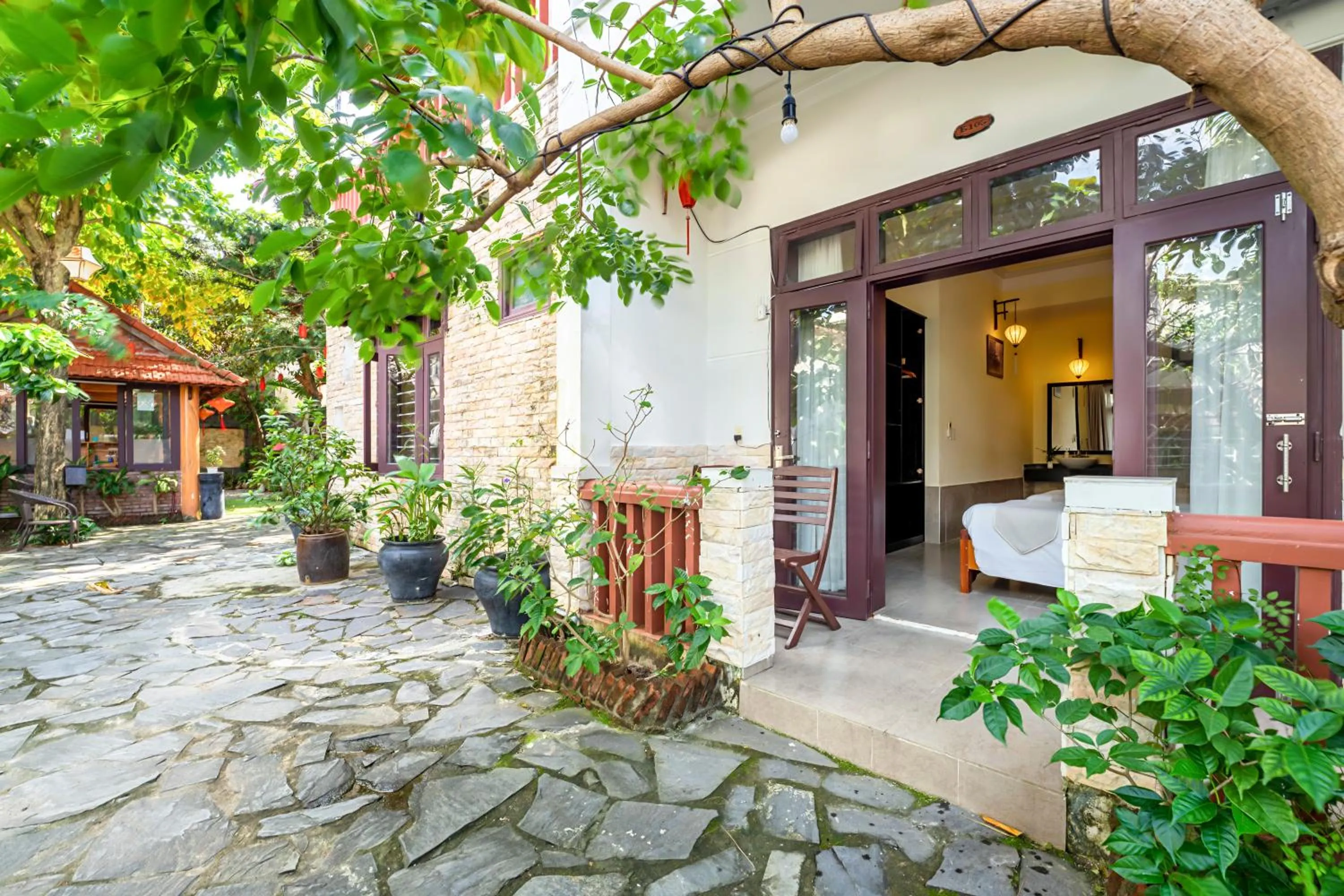 Garden in Loc Phat Hoi An Homestay