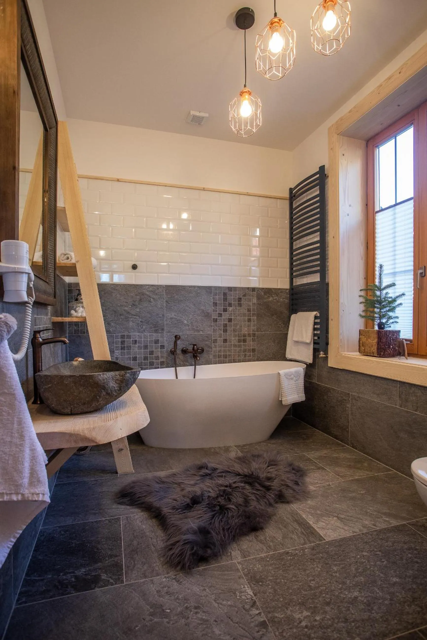 Bathroom in Niedźwiedzia Residence Garden Sauna