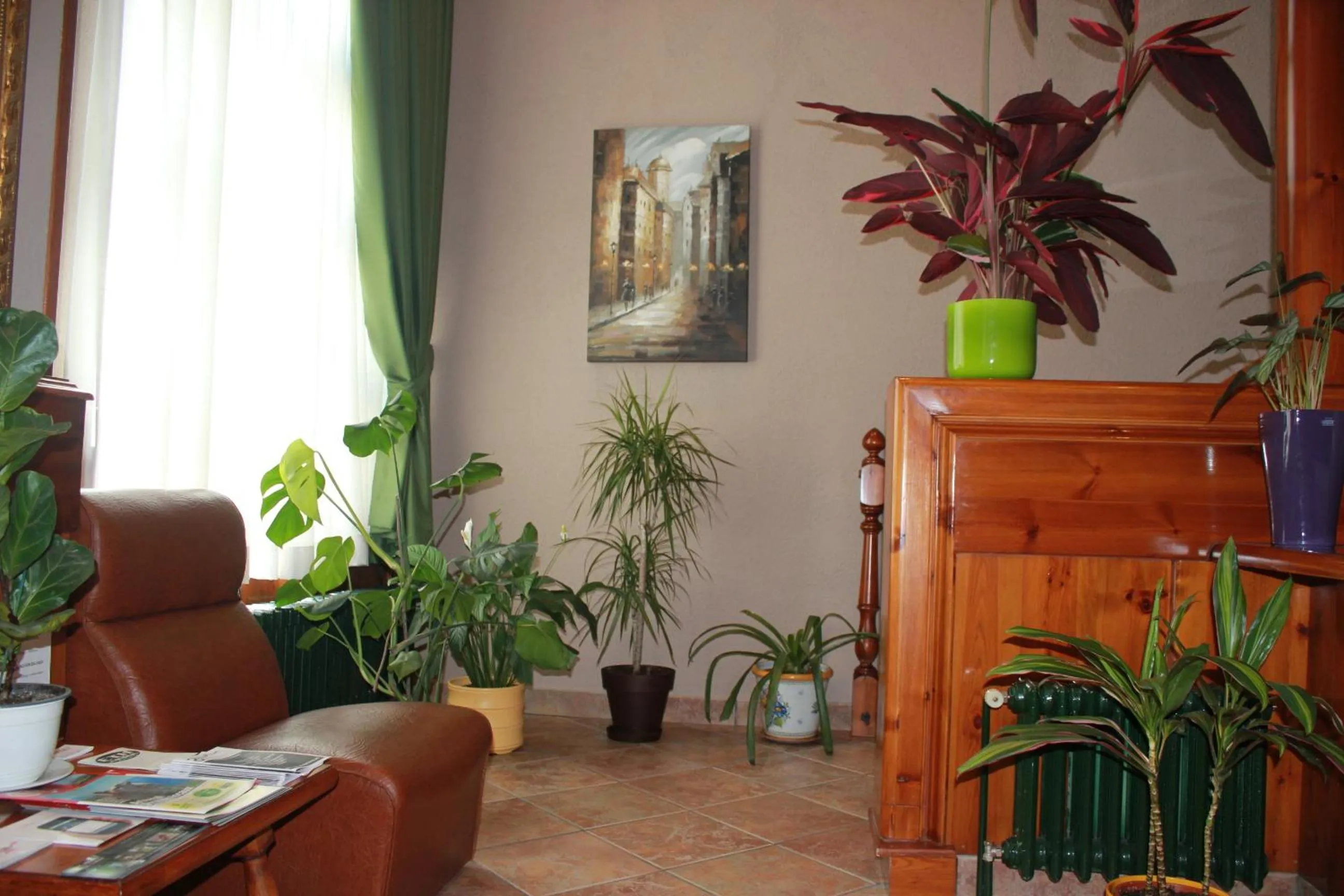 Lobby or reception in Hotel La Bonaigua