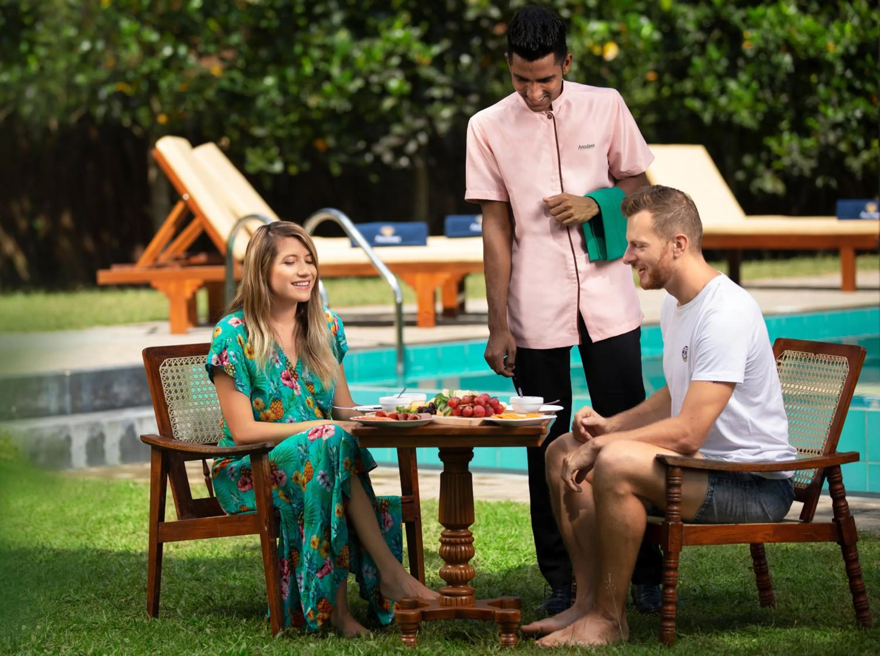 Staff in Anodawa Boutique Villa