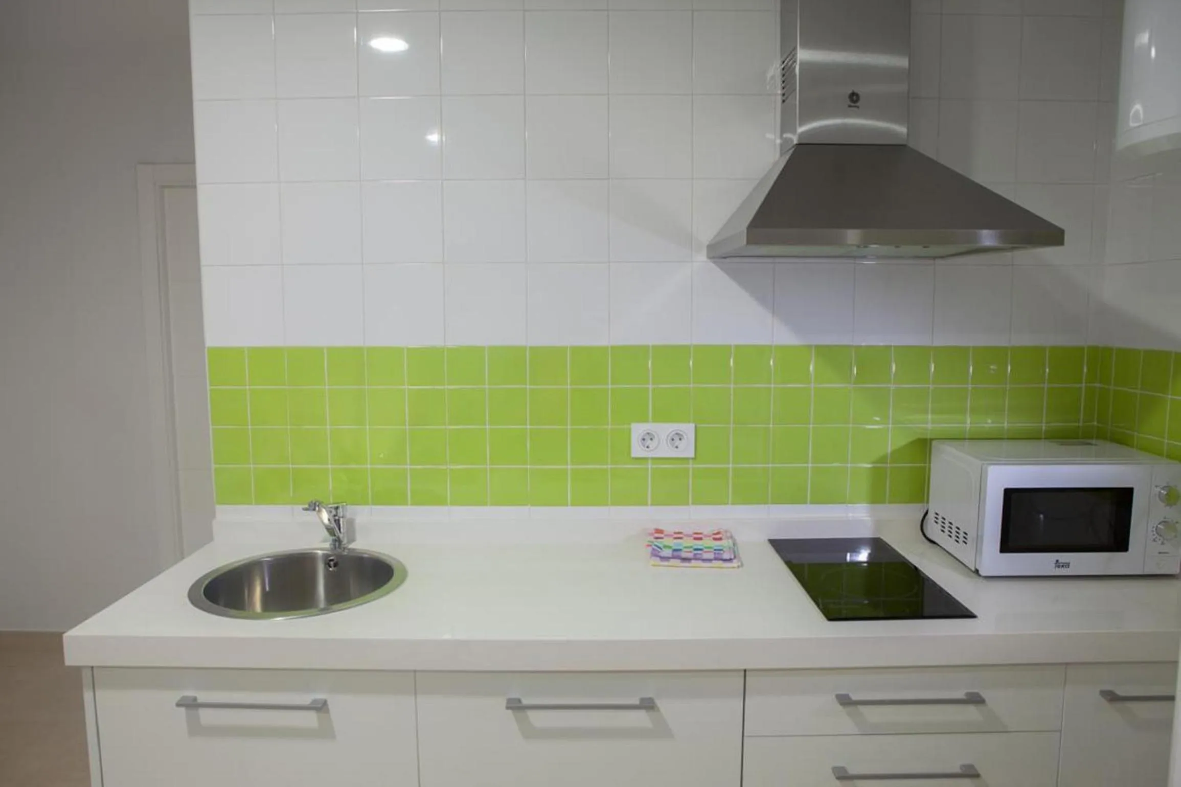 Kitchen or kitchenette in Reservaloen Plaza del Salvador