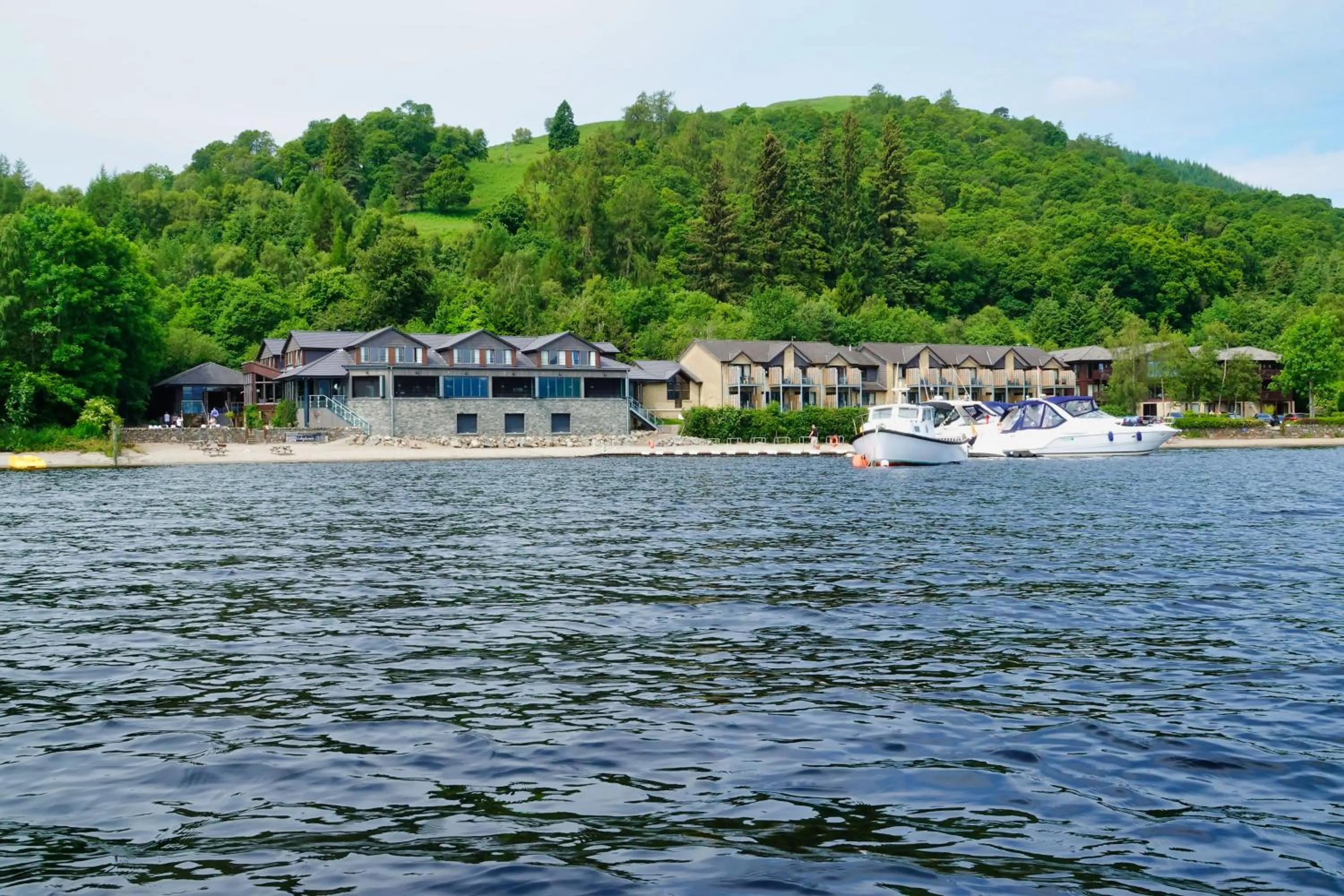 Property building in The Lodge On Loch Lomond Hotel