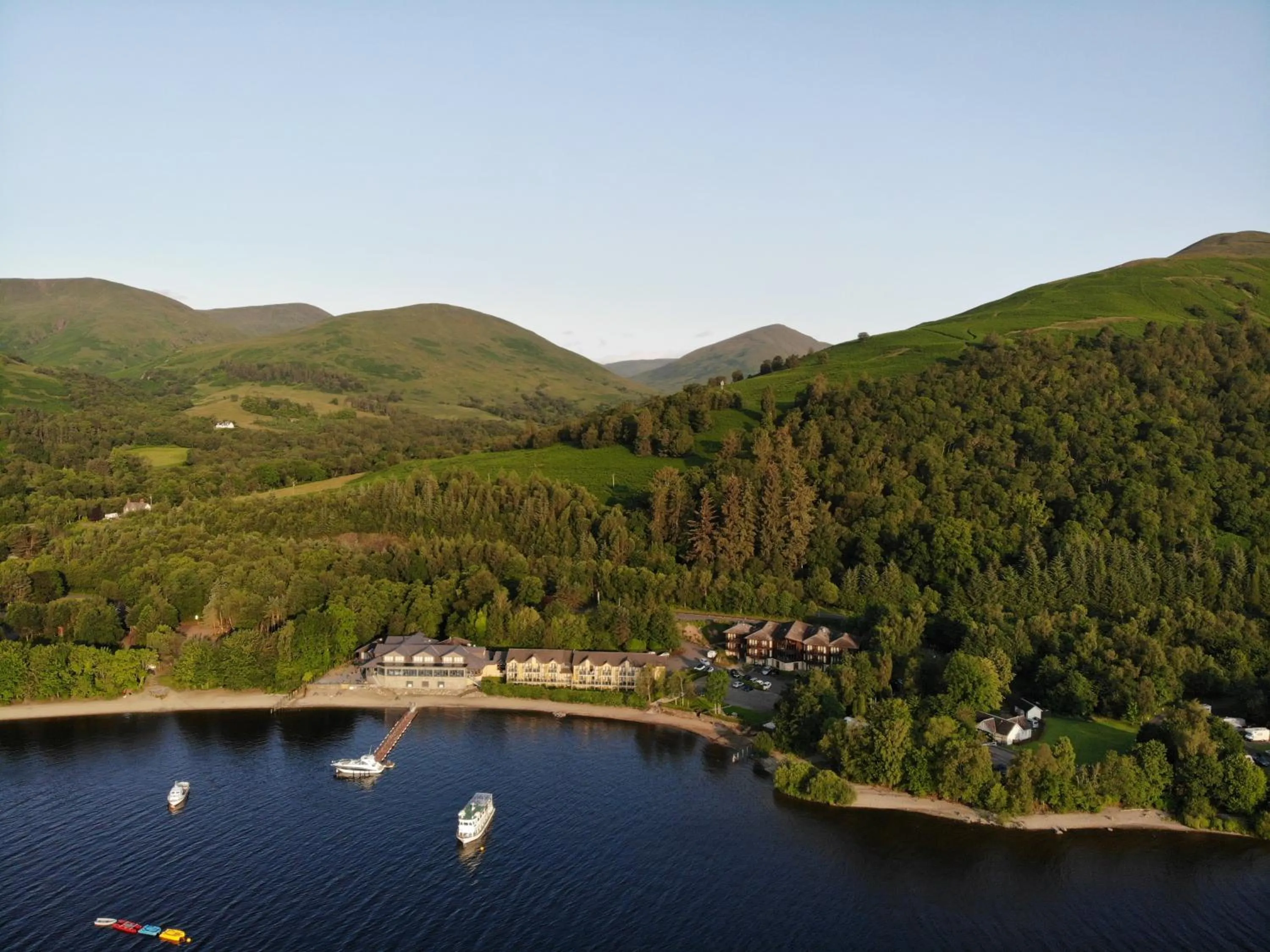 Bird's eye view in The Lodge On Loch Lomond Hotel