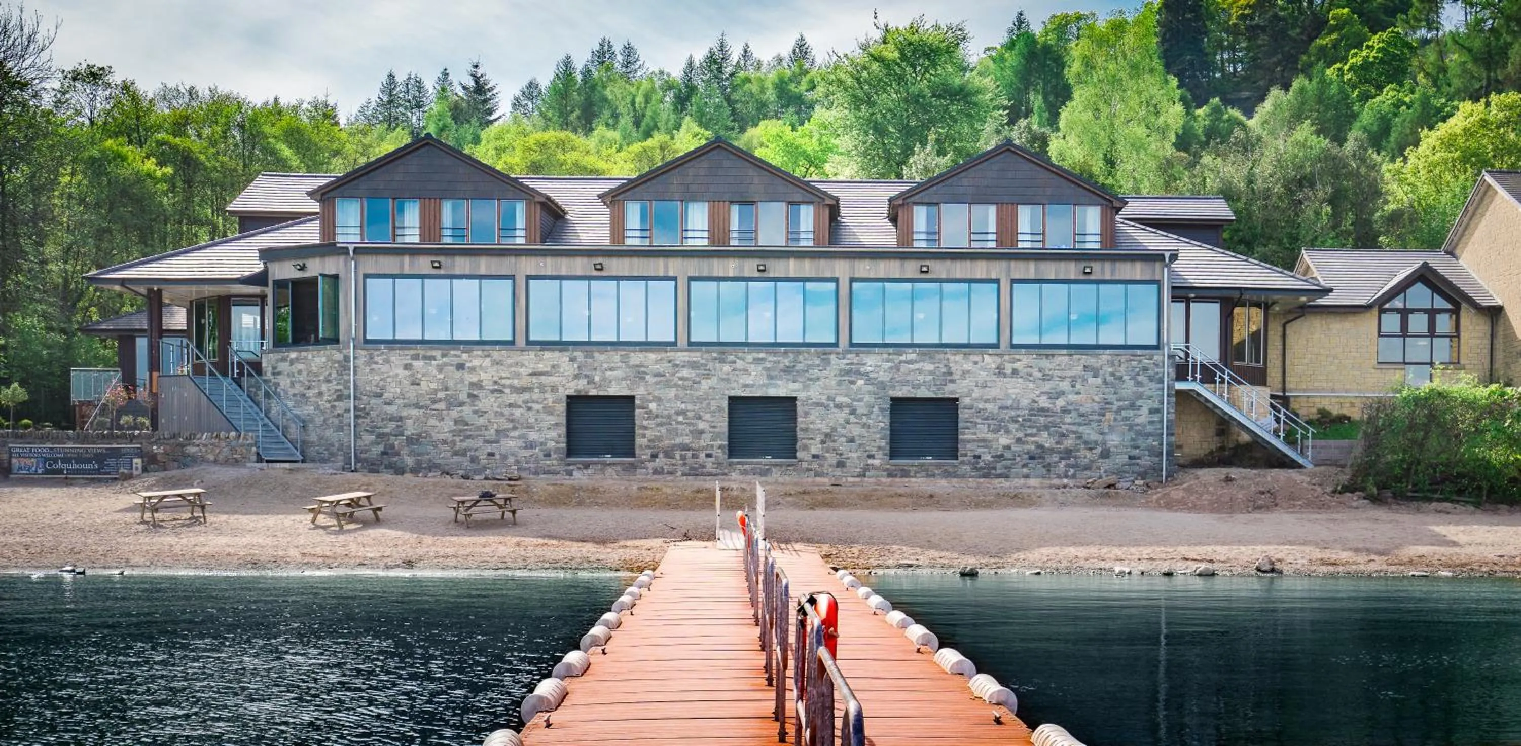 Property building in The Lodge On Loch Lomond Hotel