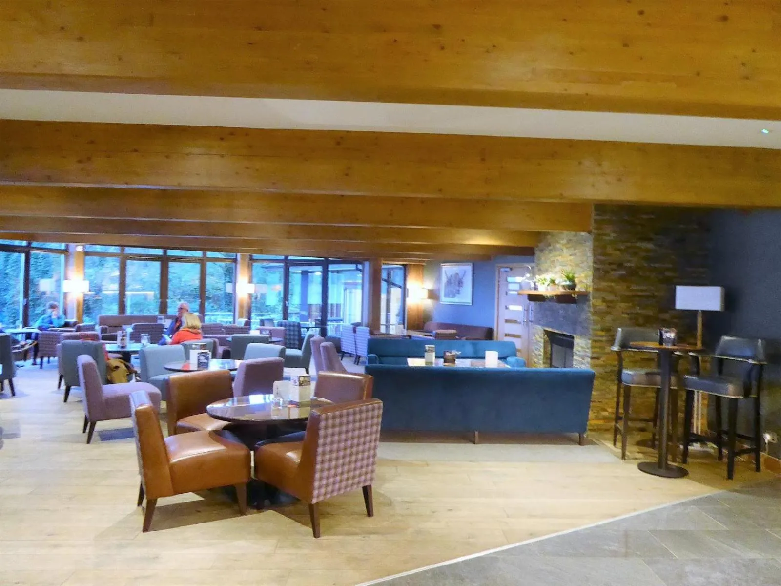 Seating area in The Lodge On Loch Lomond Hotel