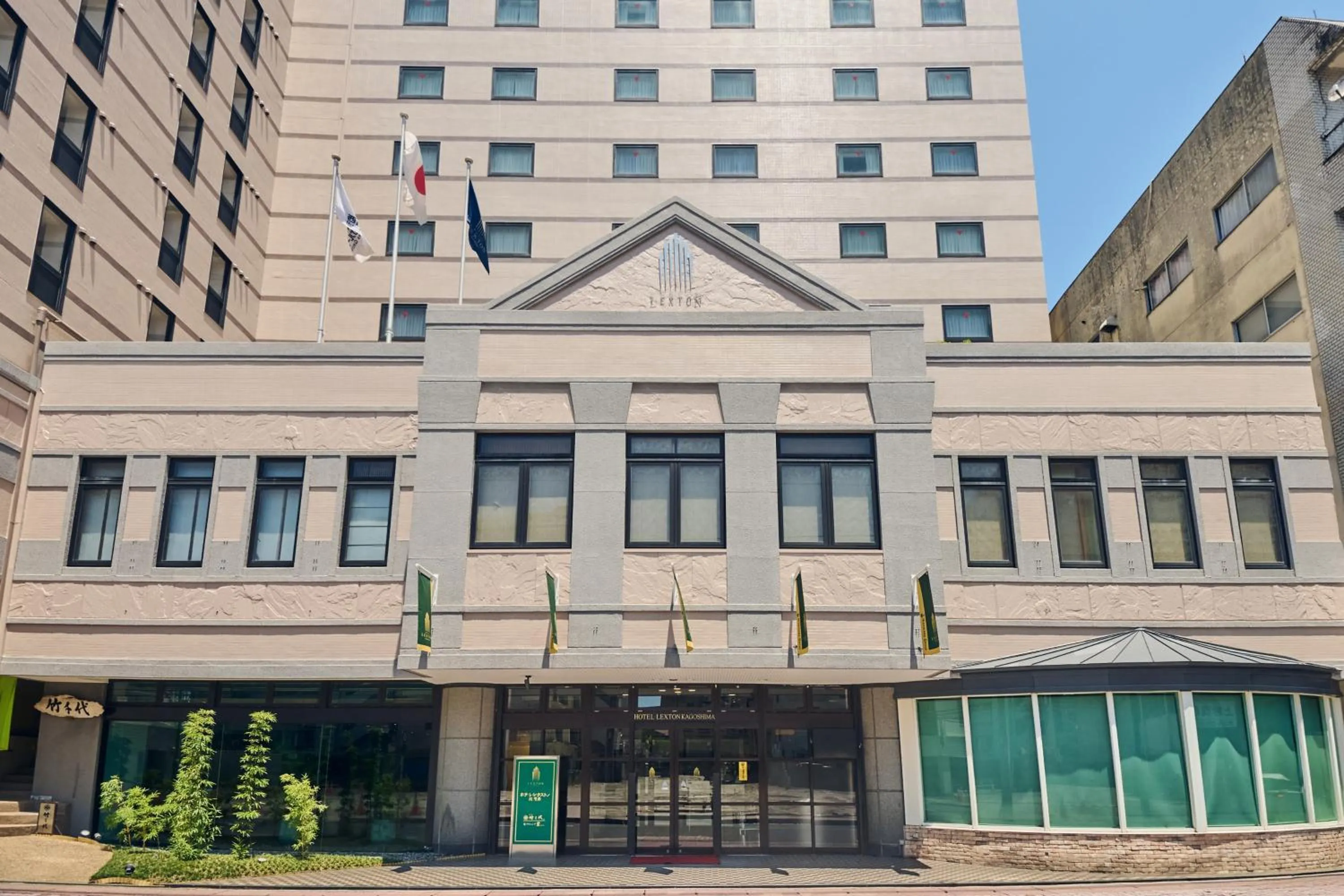 Property building in Hotel Lexton Kagoshima