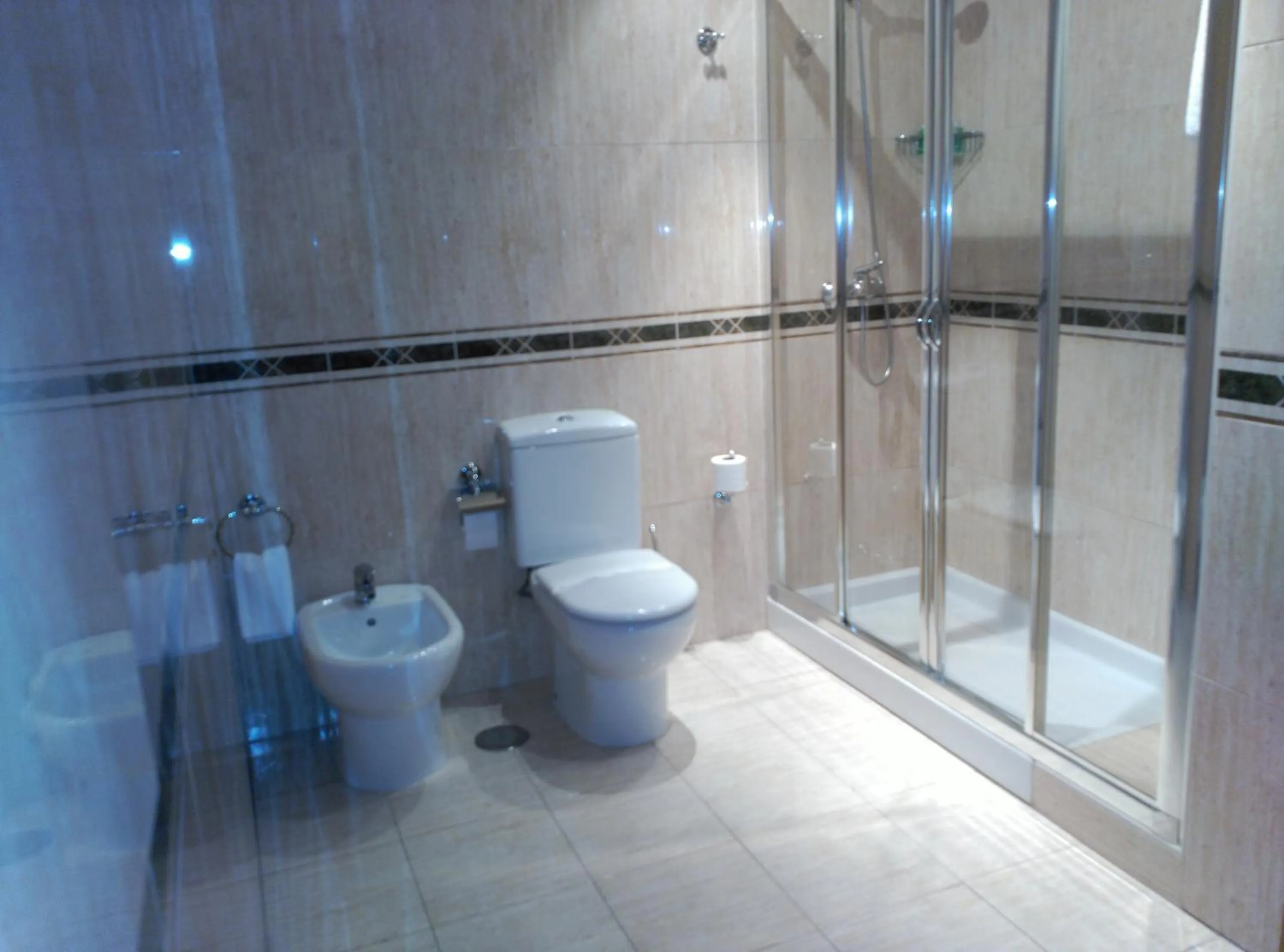 Bathroom in Hotel San Cibrao