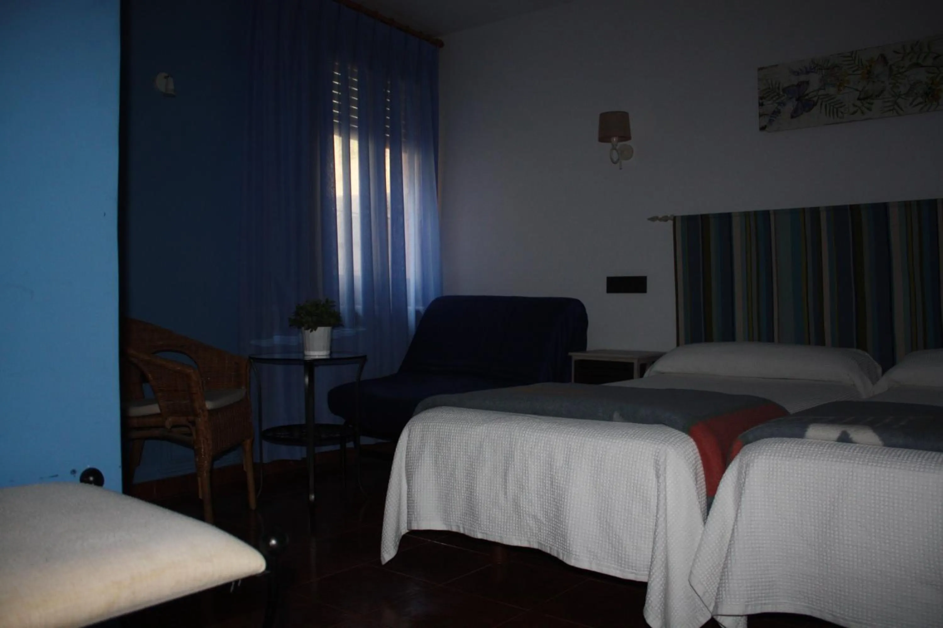 Bed in Hotel Mesón del Gallo