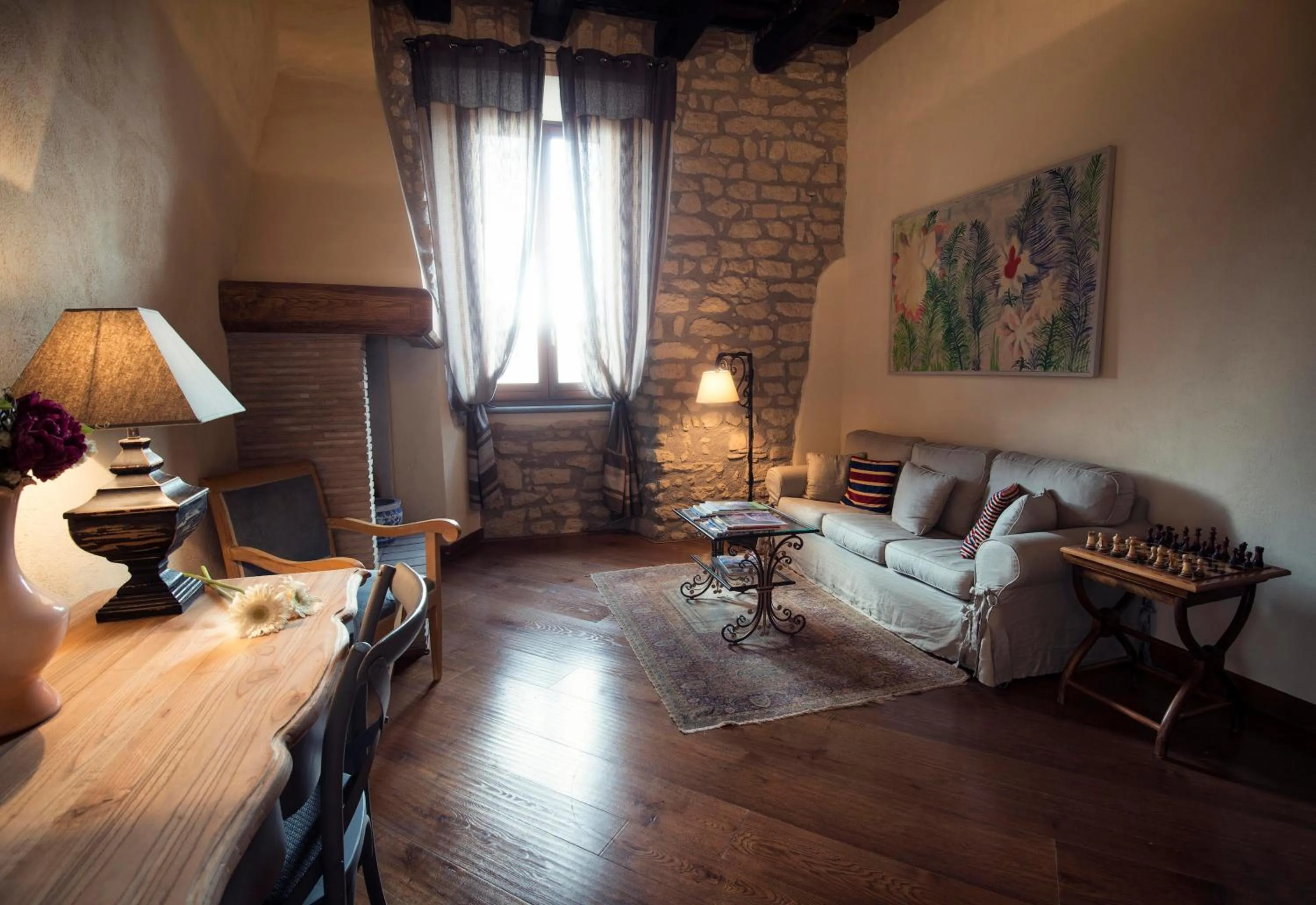 Lounge or bar in La Meridiana Relais