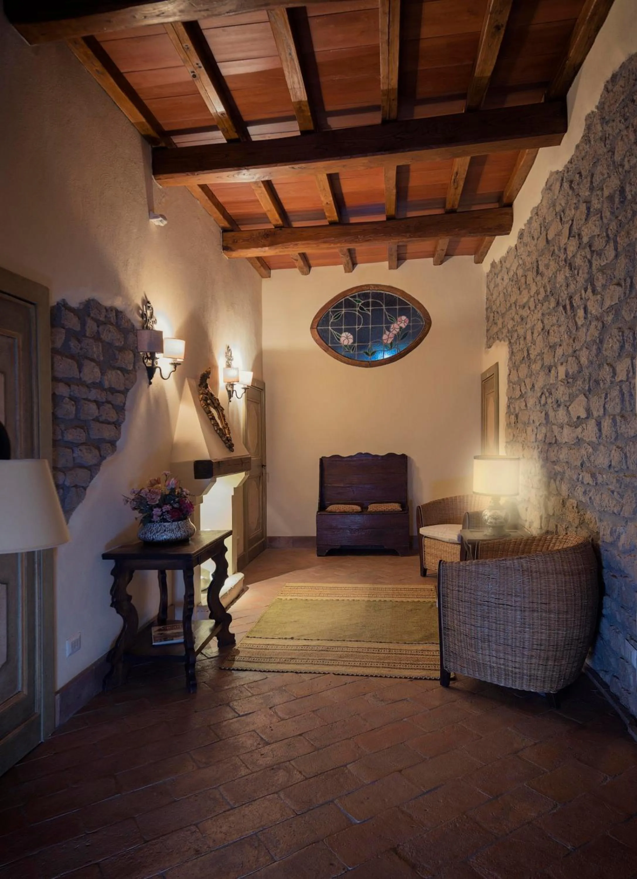 Lounge or bar in La Meridiana Relais