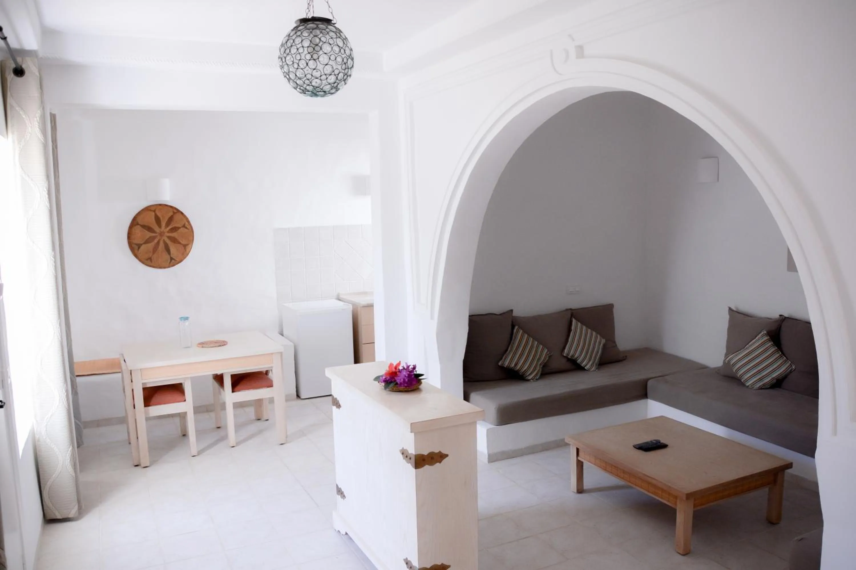 Living room in Les Jardins de Toumana