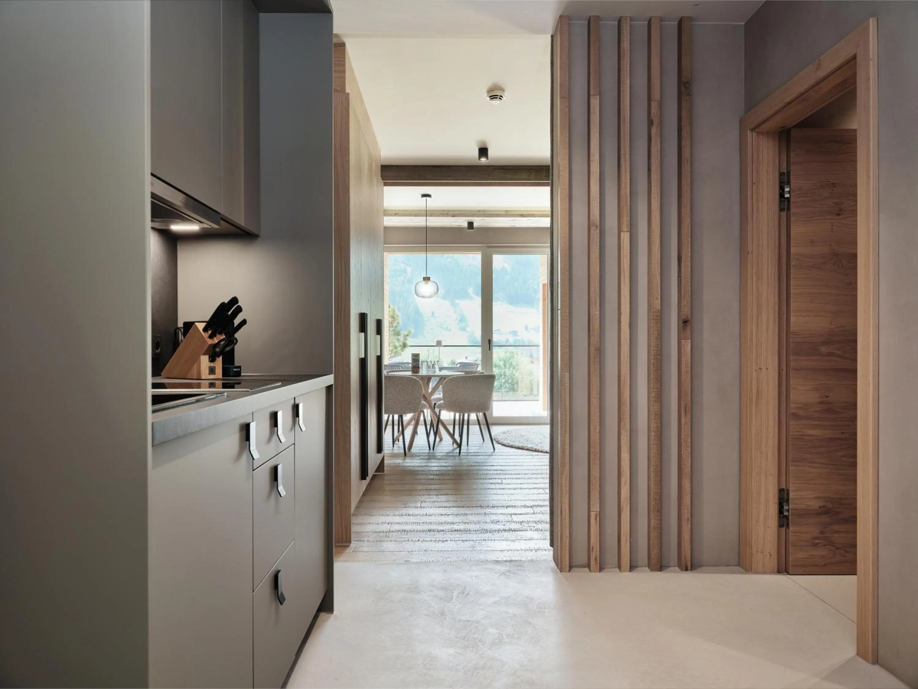 Kitchen or kitchenette in Hotel Garni Pinzgau, Fabian Hüttl