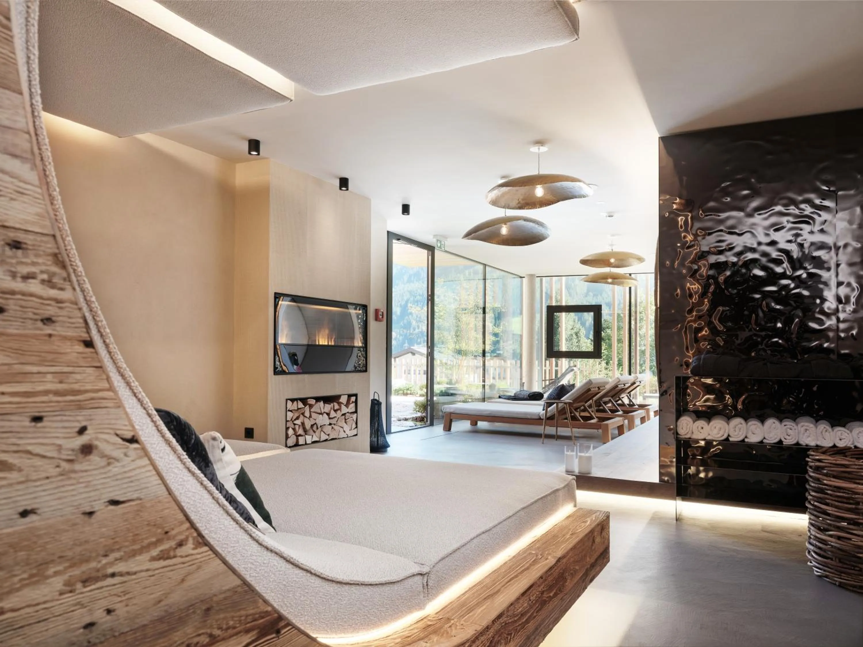 Spa and wellness centre/facilities in Hotel Garni Pinzgau, Fabian Hüttl