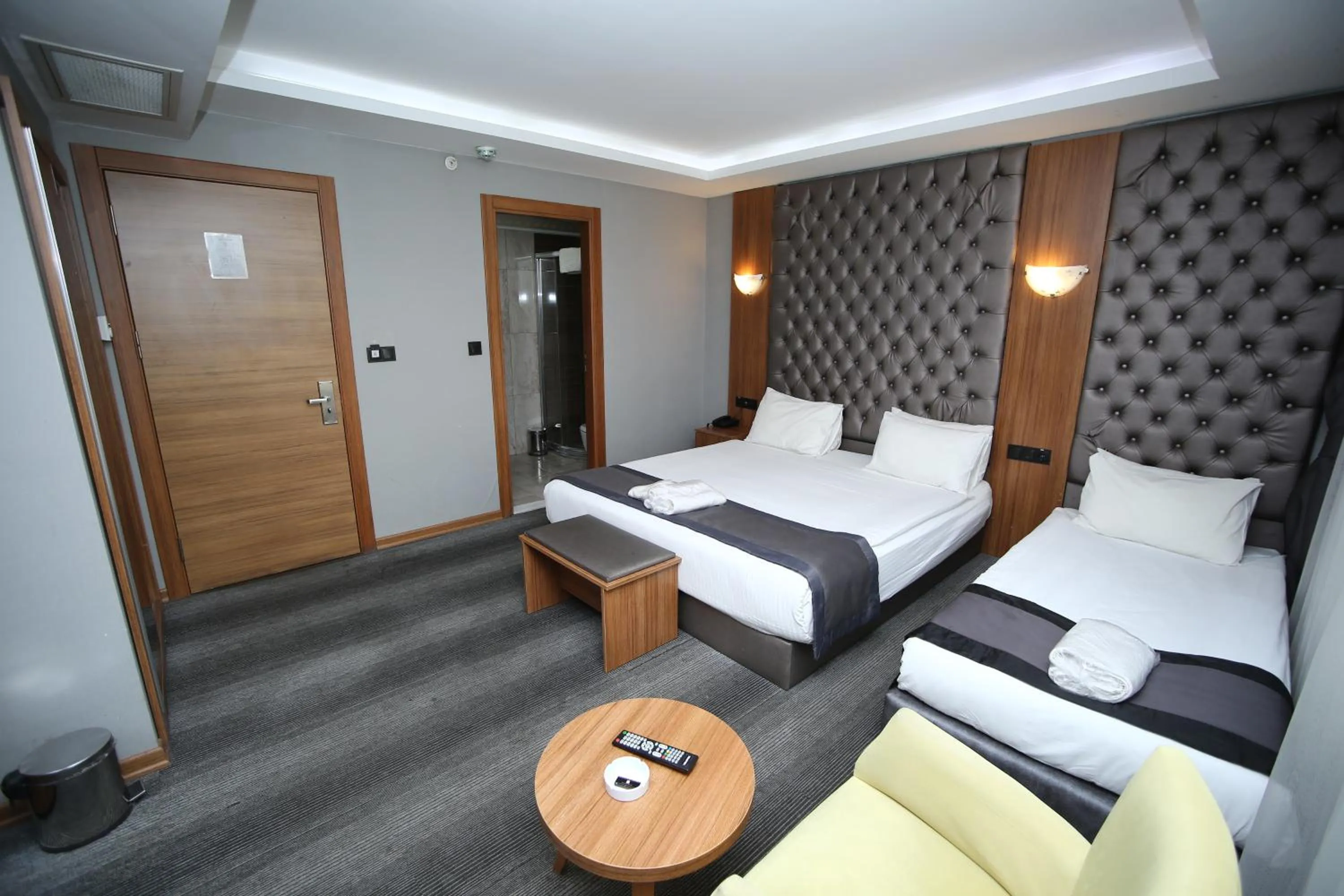 Bed in Grand Silay Hotel