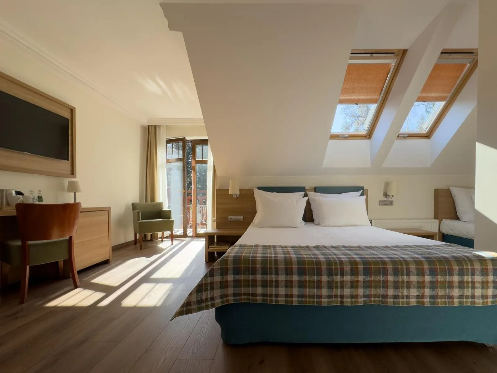 Bed in Greno Hotel & Spa