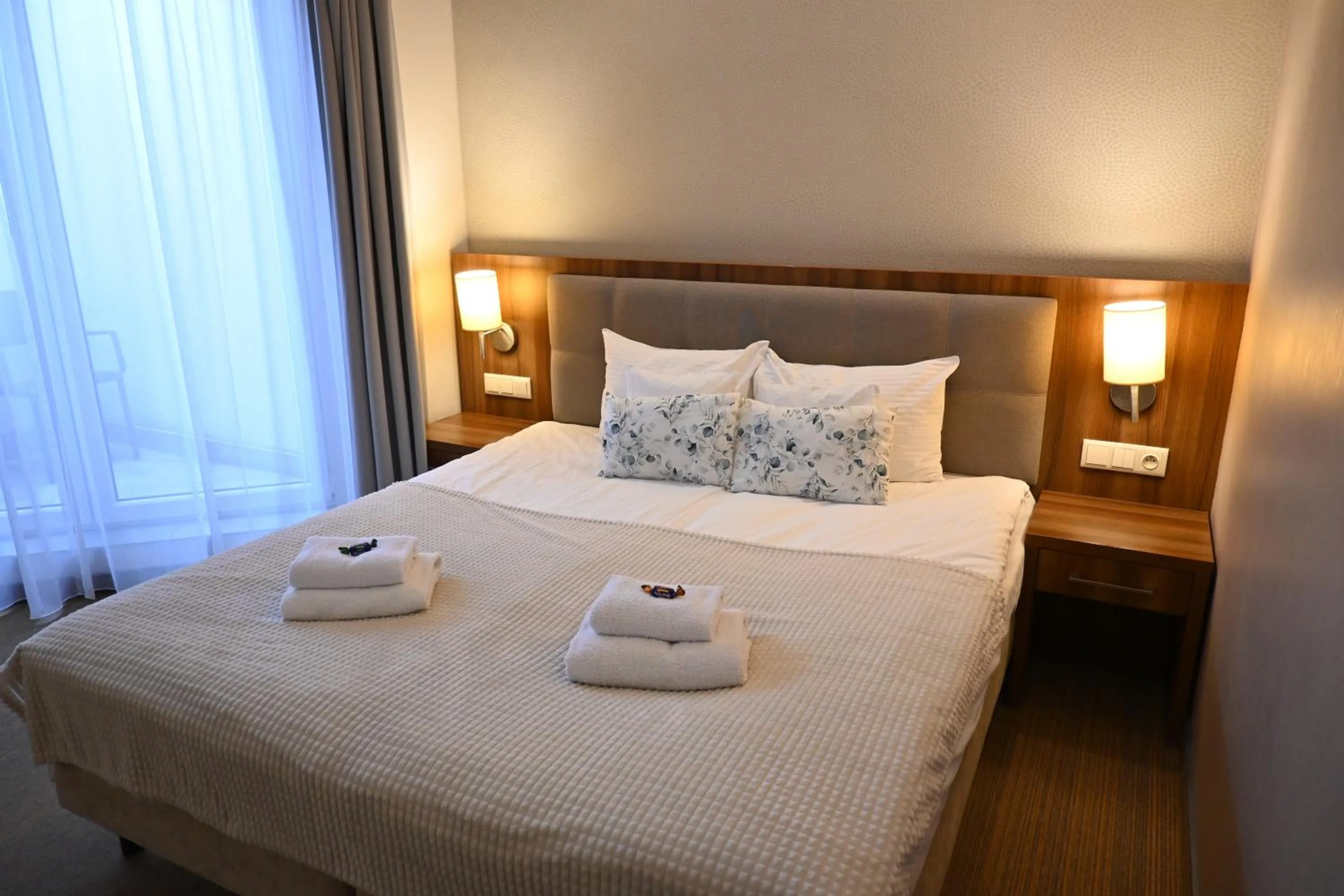 Bed in Hotel Centrum Malbork