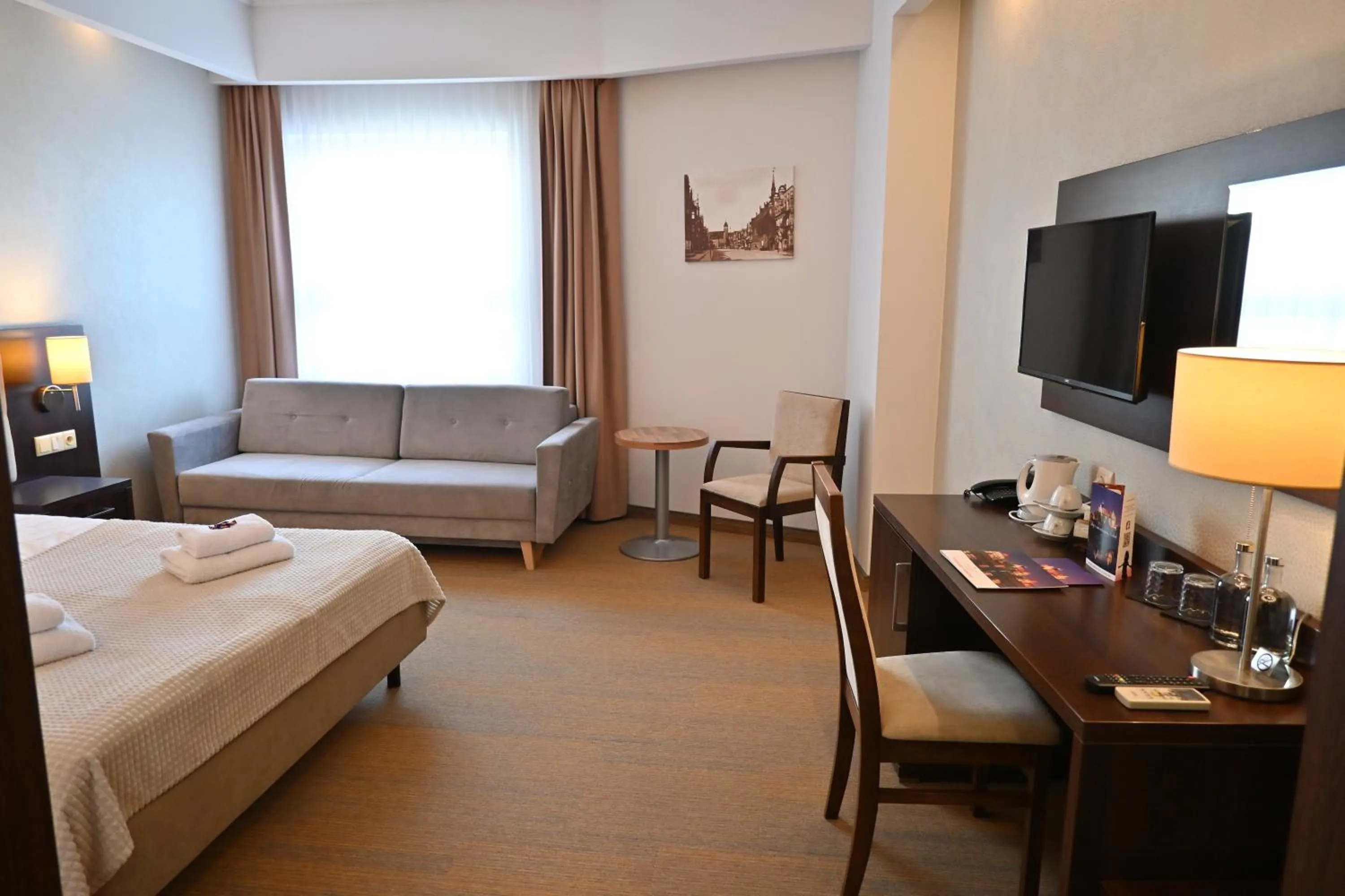 Bed in Hotel Centrum Malbork