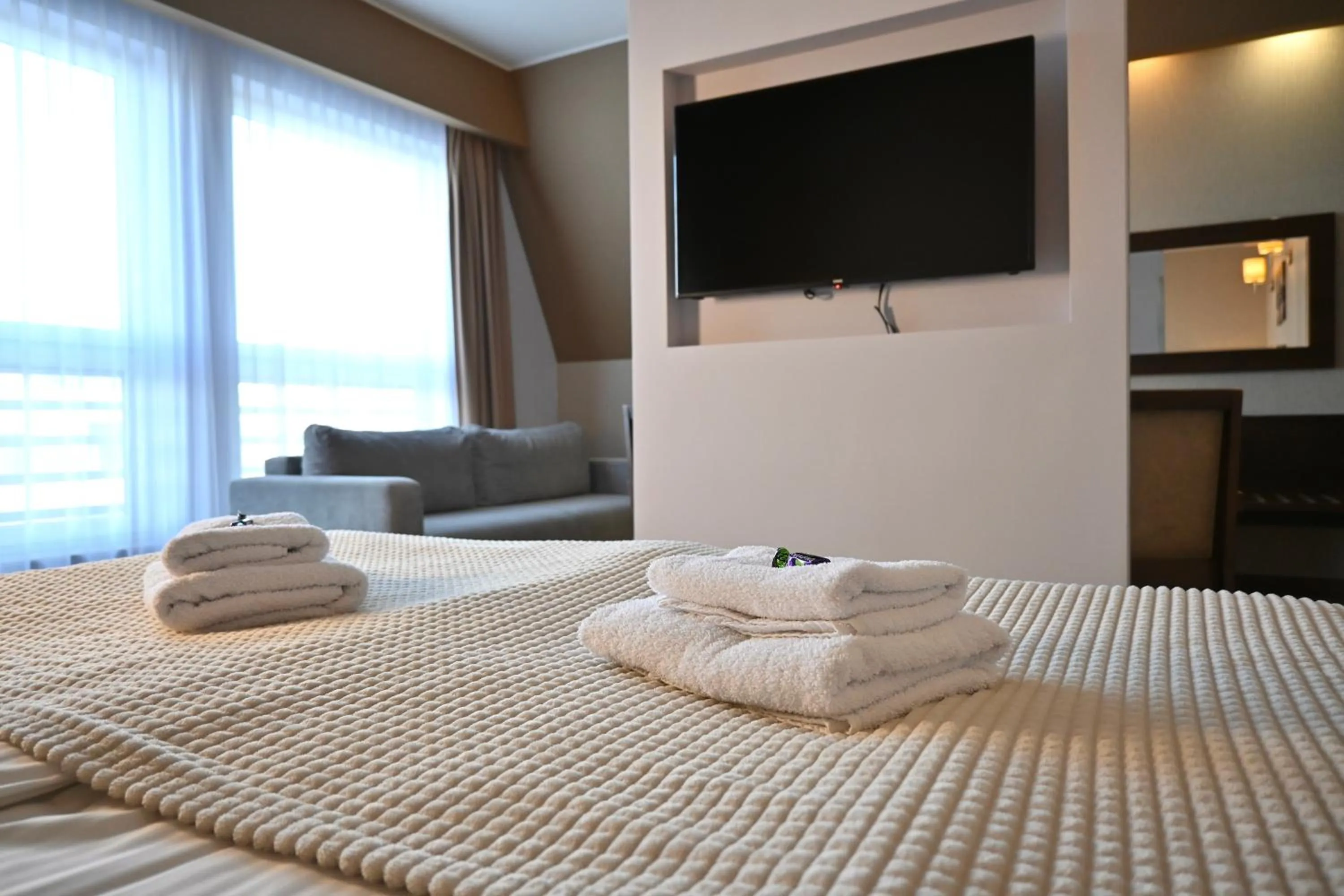 Bed in Hotel Centrum Malbork