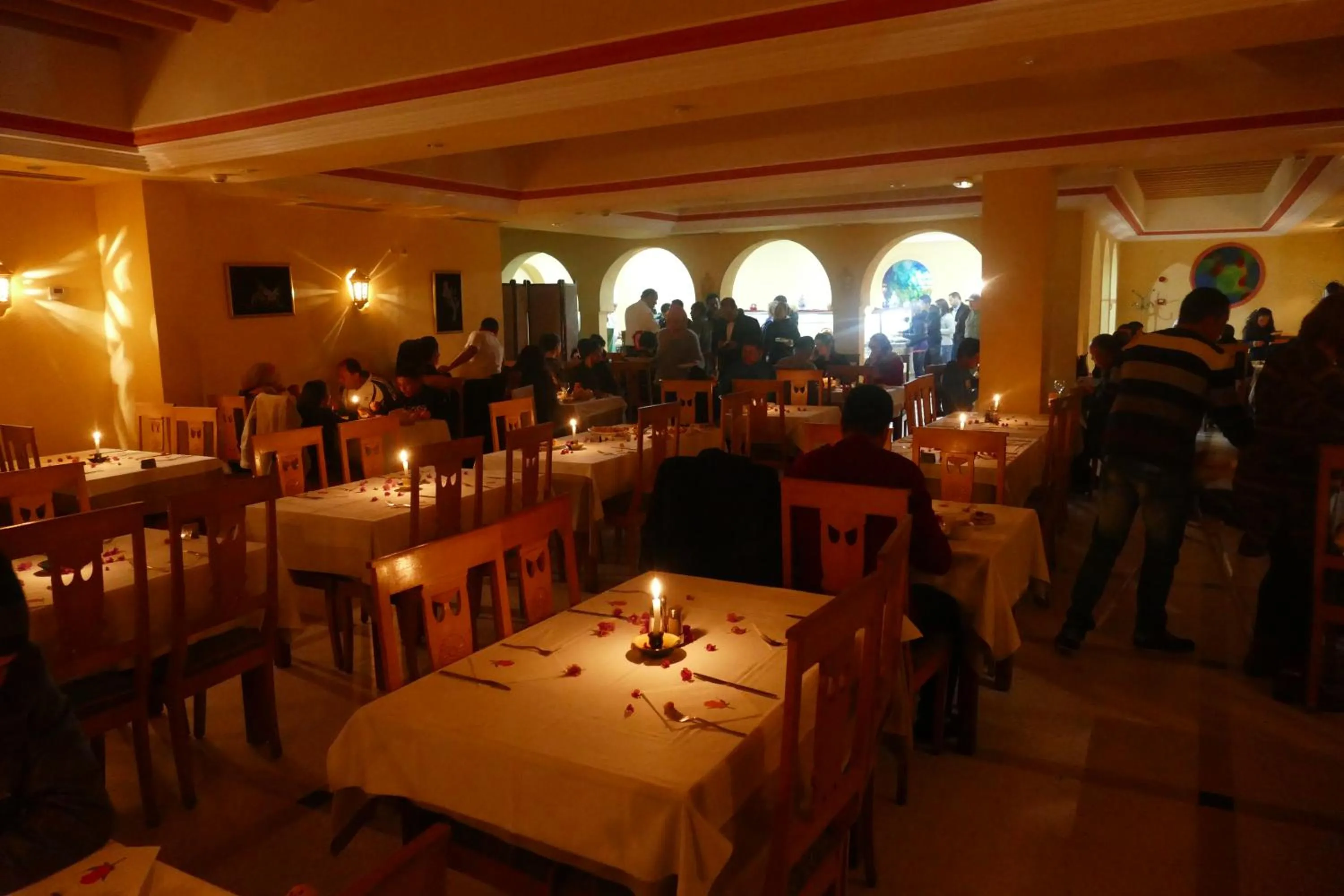 Dinner in Hôtel LES MIMOSAS TABARKA