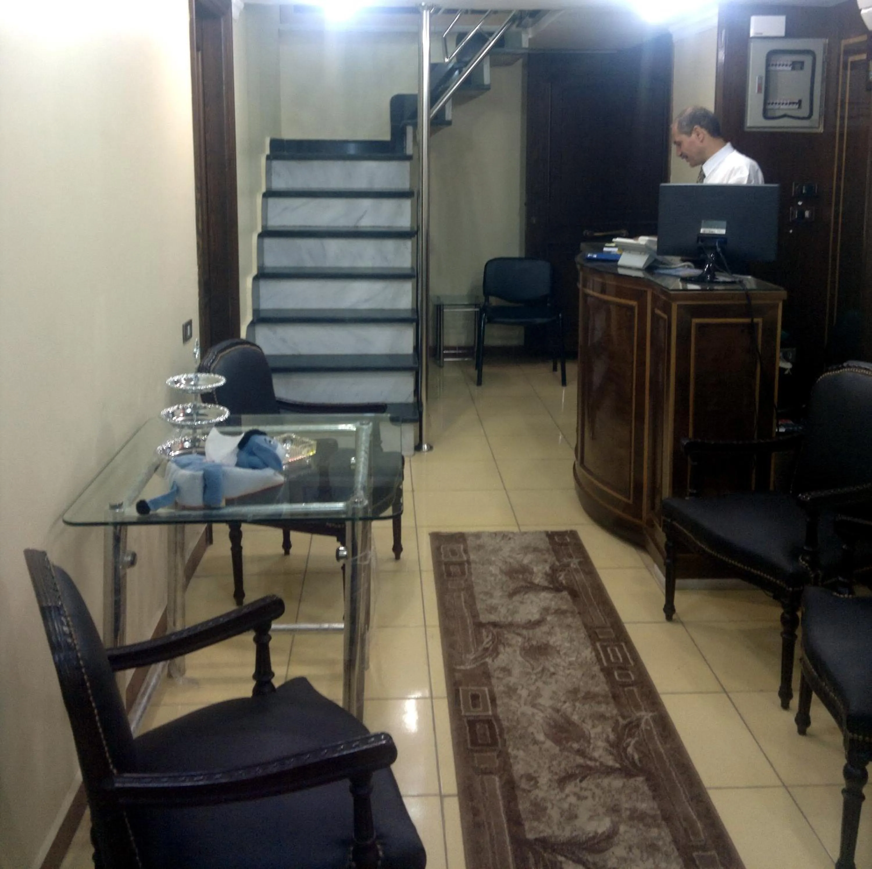 Lobby or reception in Al Maghraby Hotel