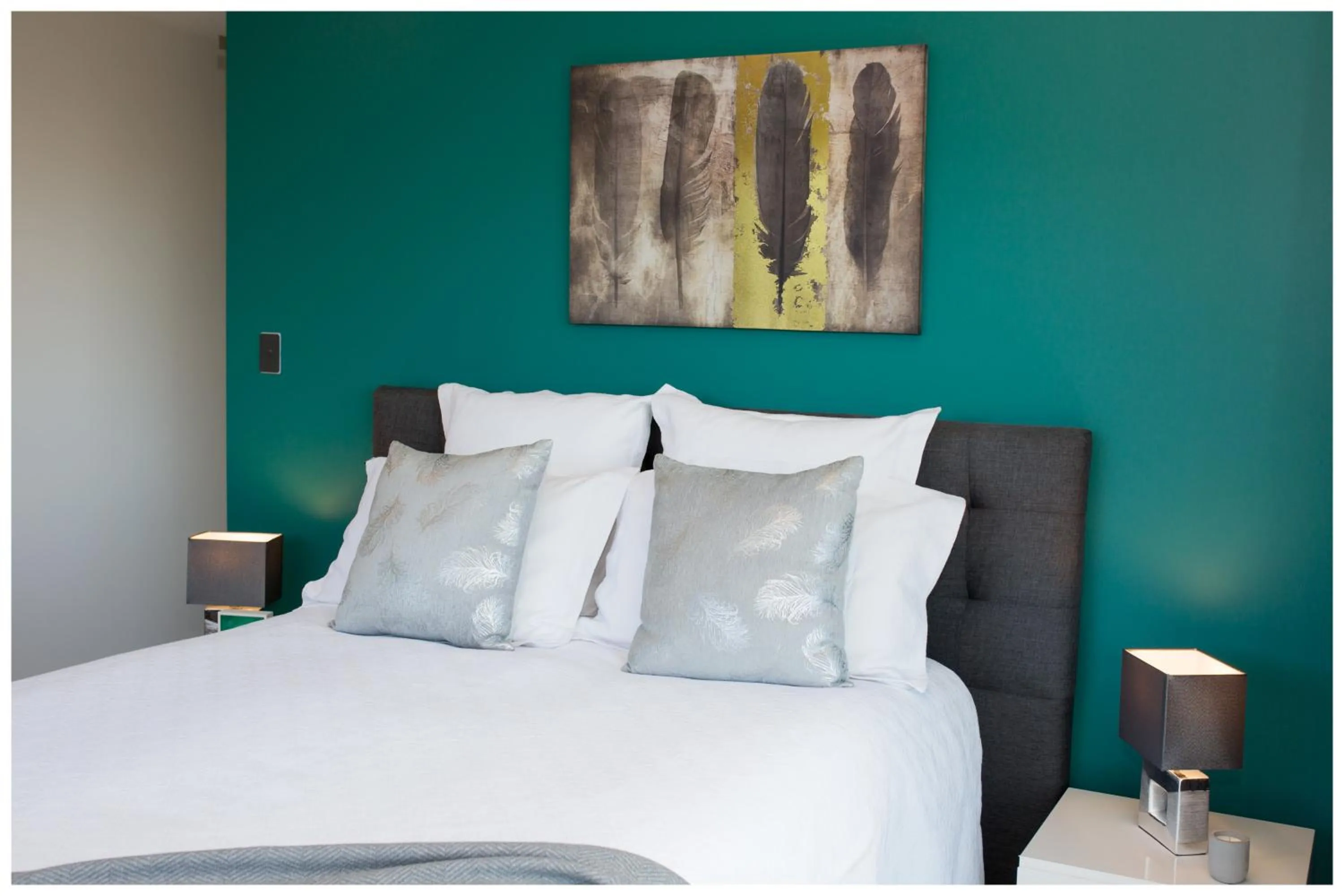 Bedroom in Skylark Lodge