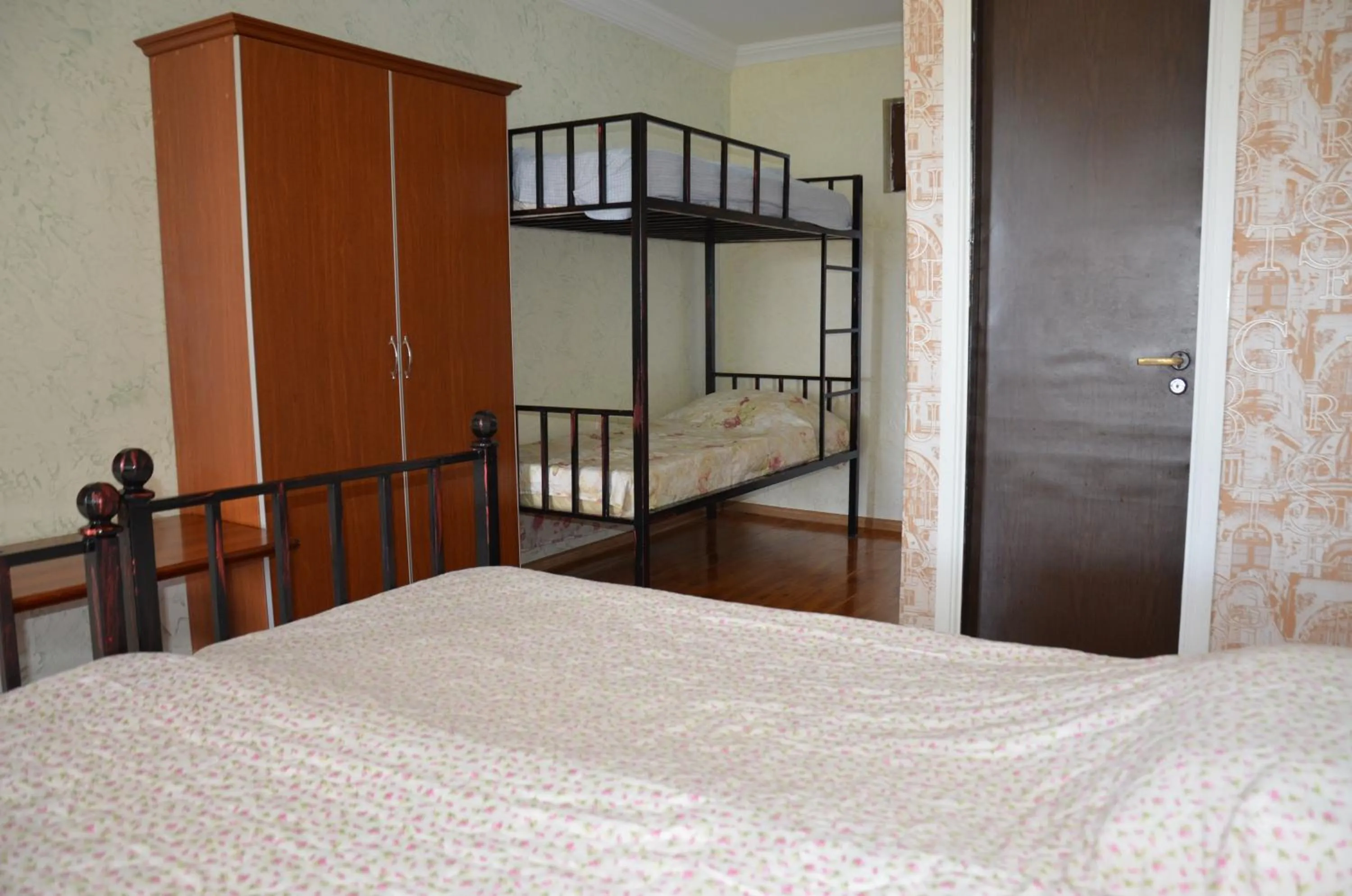 View (from property/room), Bed in TJ Guest House