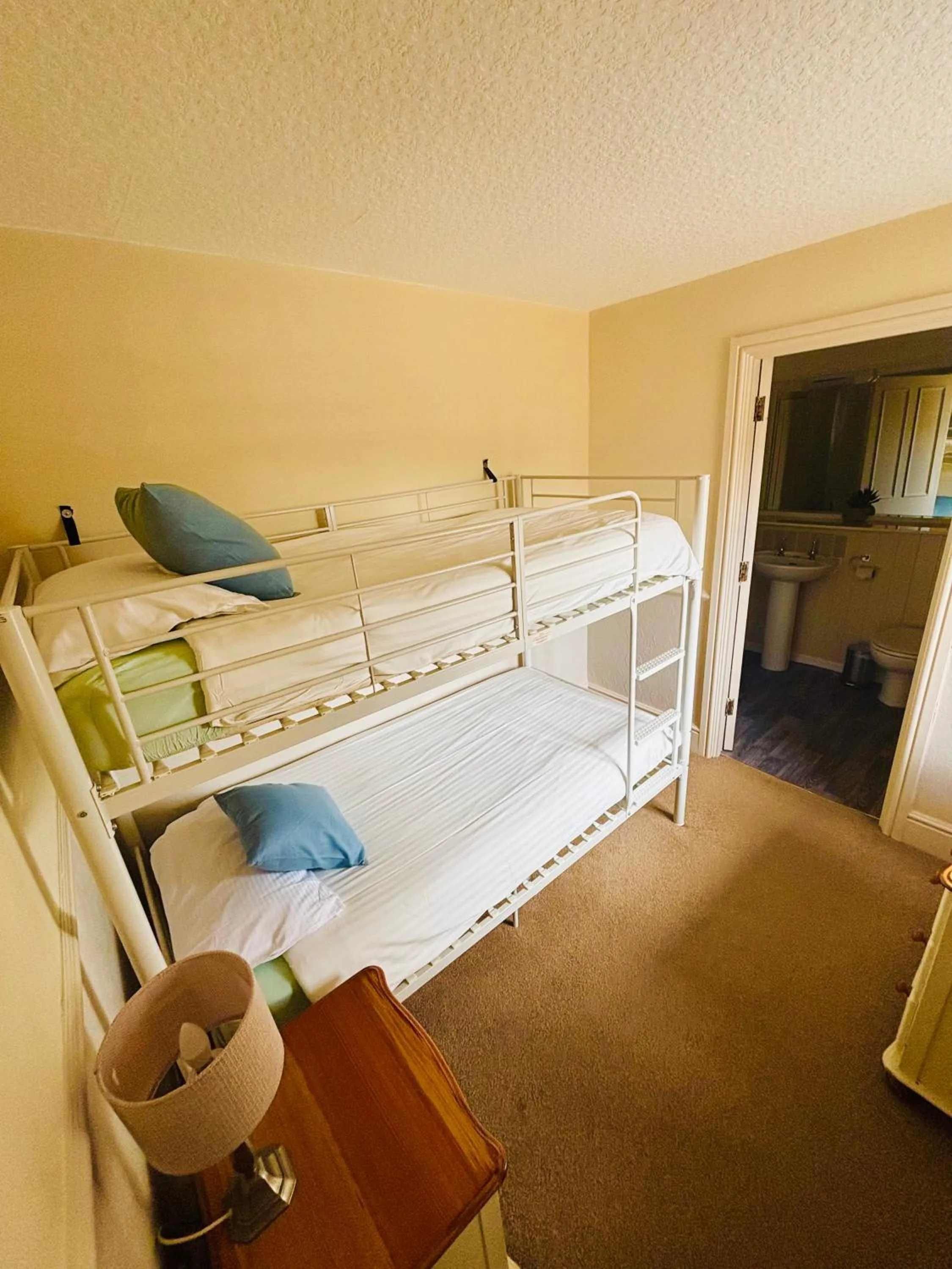 Bed in The Sibson Inn Hotel