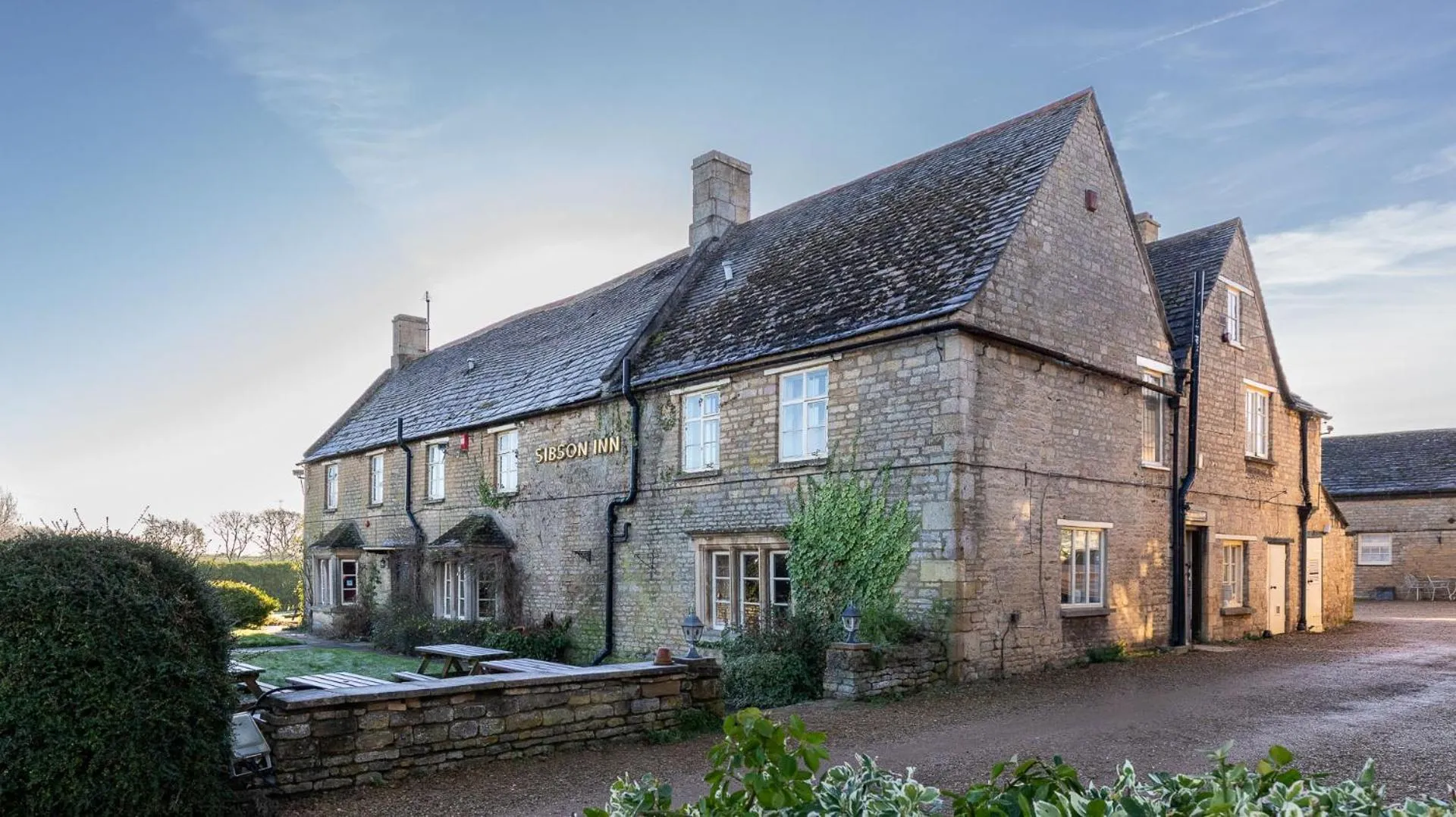 Property building in The Sibson Inn Hotel
