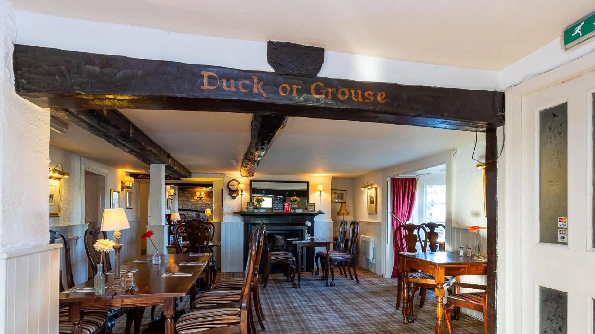 Restaurant/places to eat in The Sibson Inn Hotel