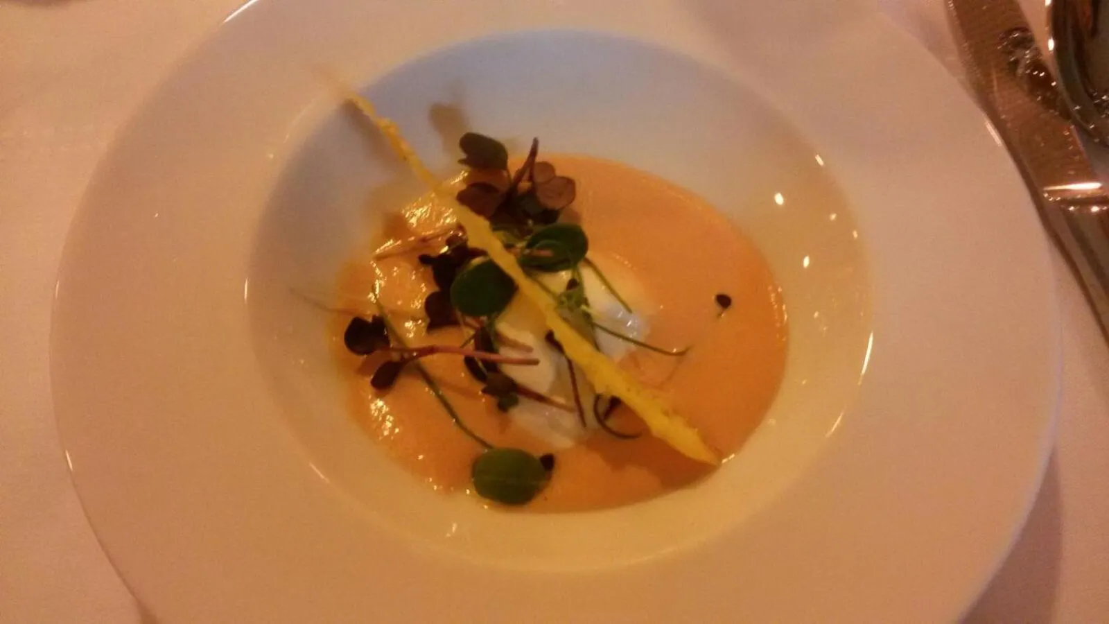 Food close-up in Hotel Edelweiss