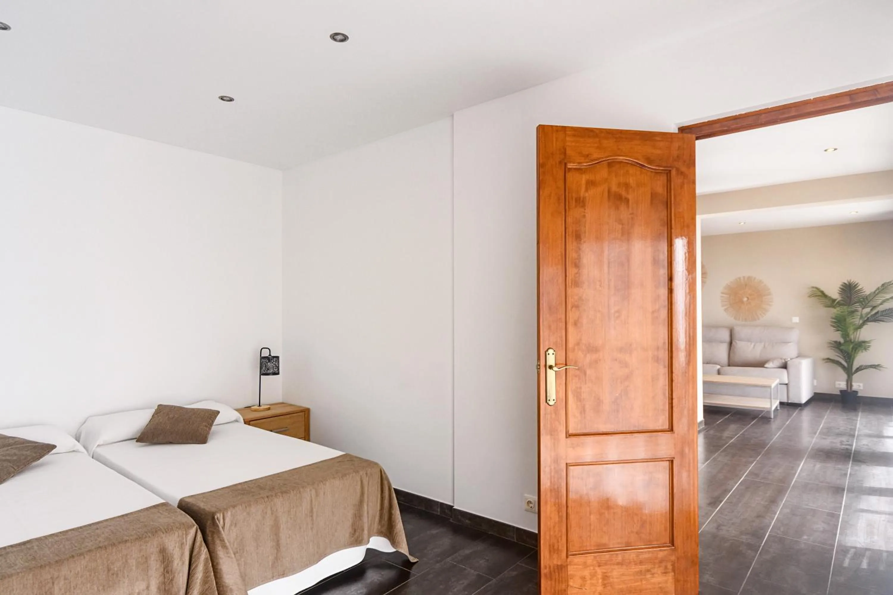 Bedroom, Bed in Apartamentos Mirador