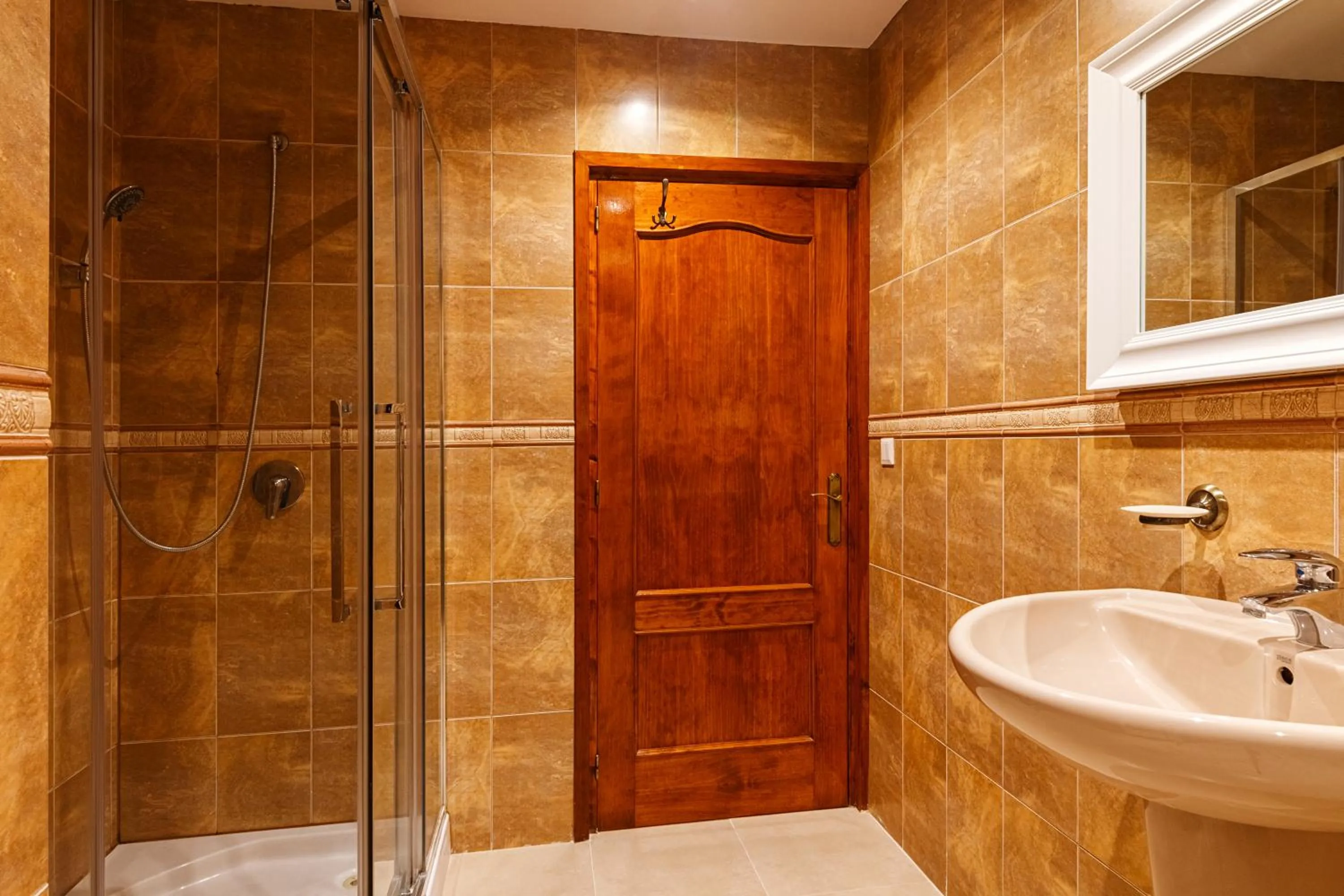 Bathroom in Apartamentos Mirador