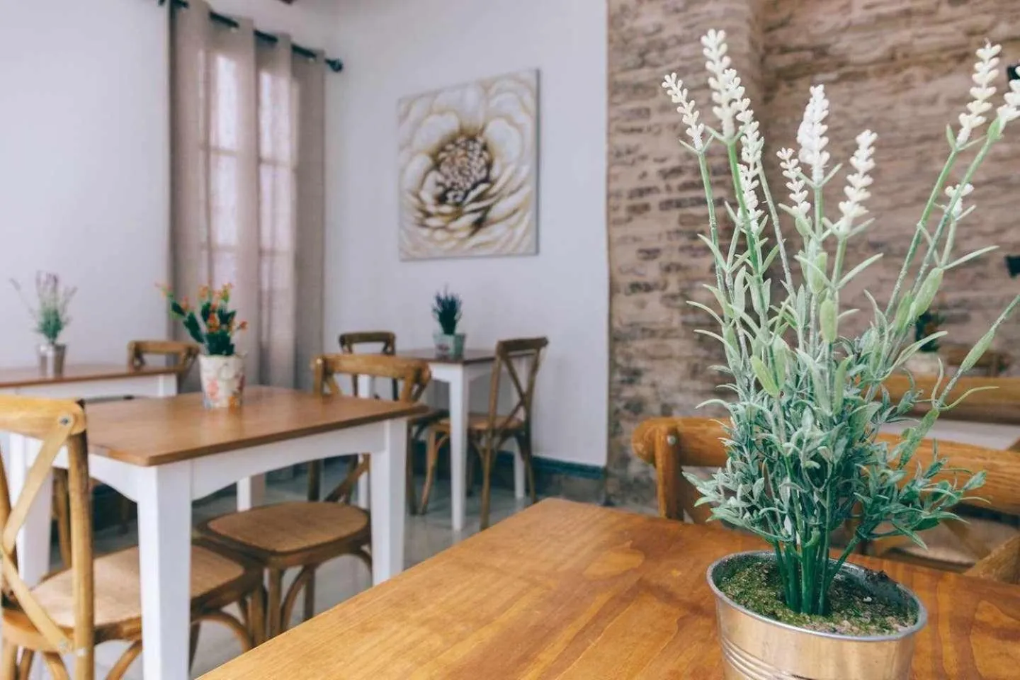 Dining area in Alcázar de María