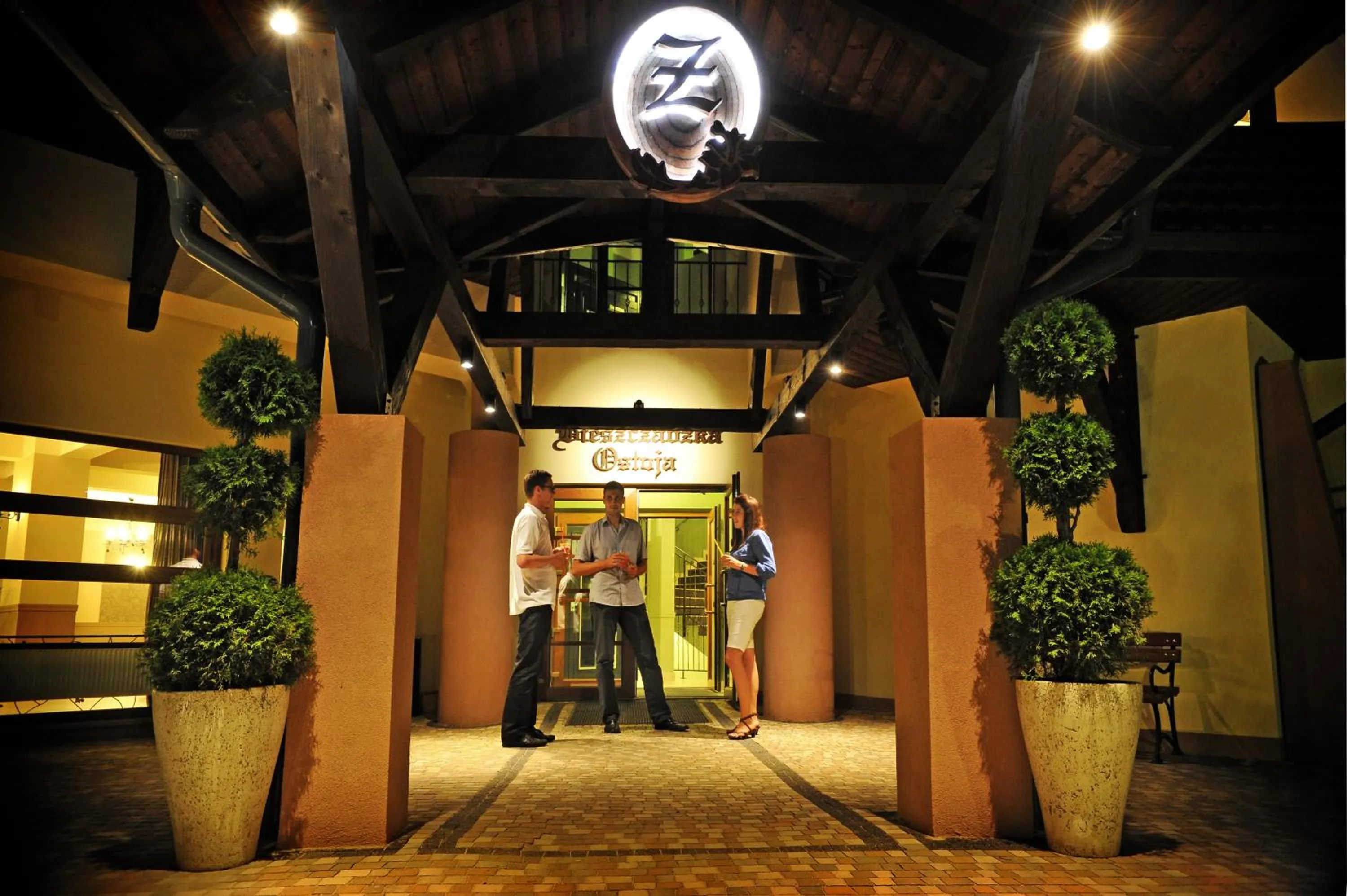 Facade/entrance in Zajazd Bieszczadzka Ostoja